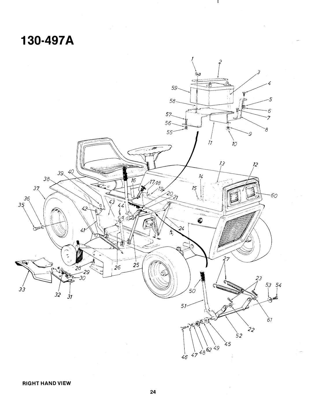 MTD 130-497A manual 