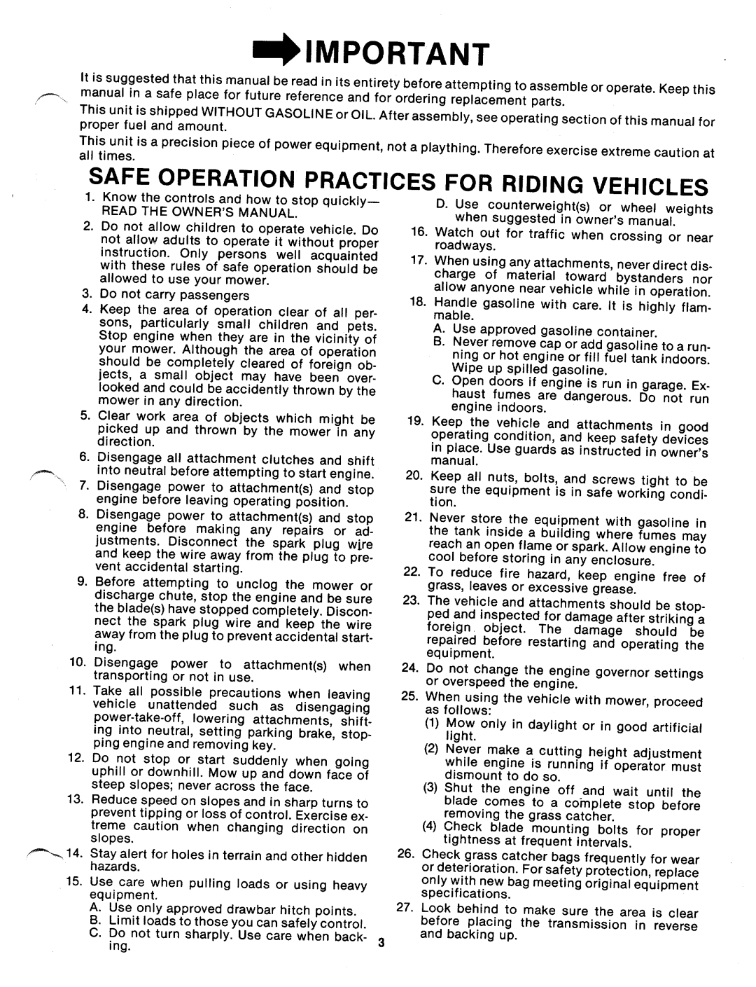 MTD 130-497A manual 