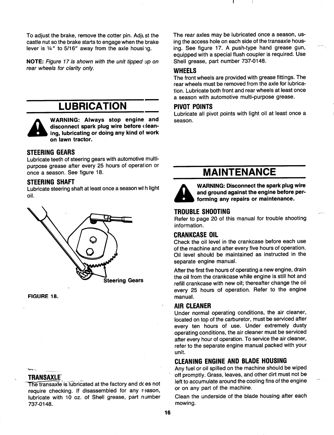 MTD 130-689-000, 130-660-000 manual 