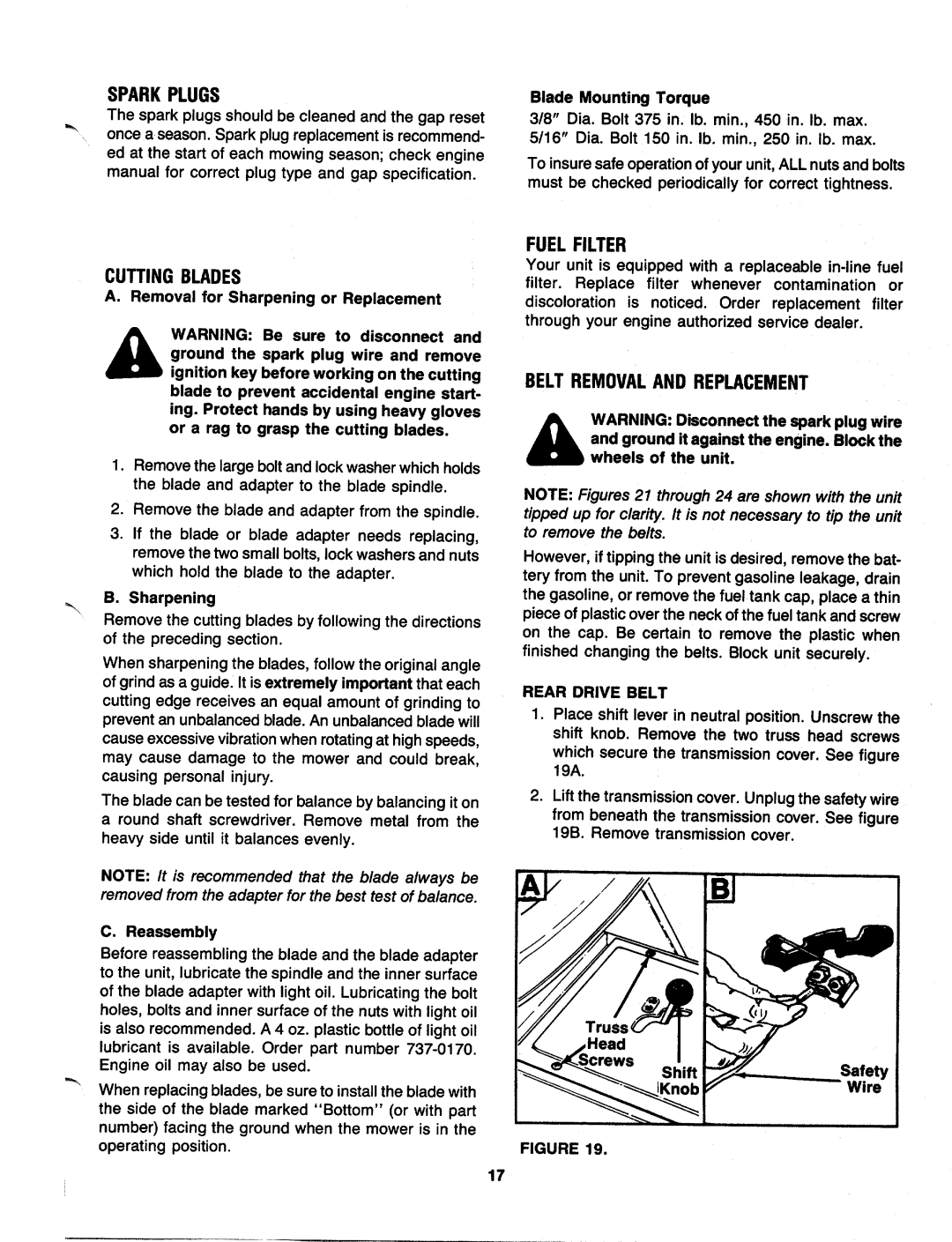 MTD 130-660-000, 130-689-000 manual 