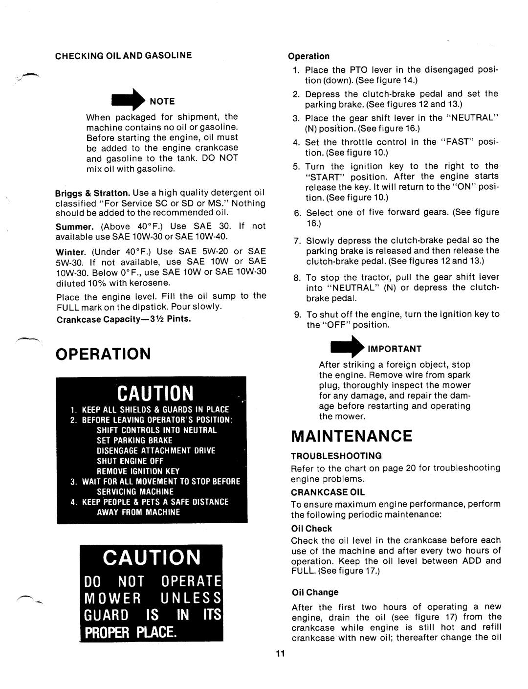 MTD 130-720A manual 