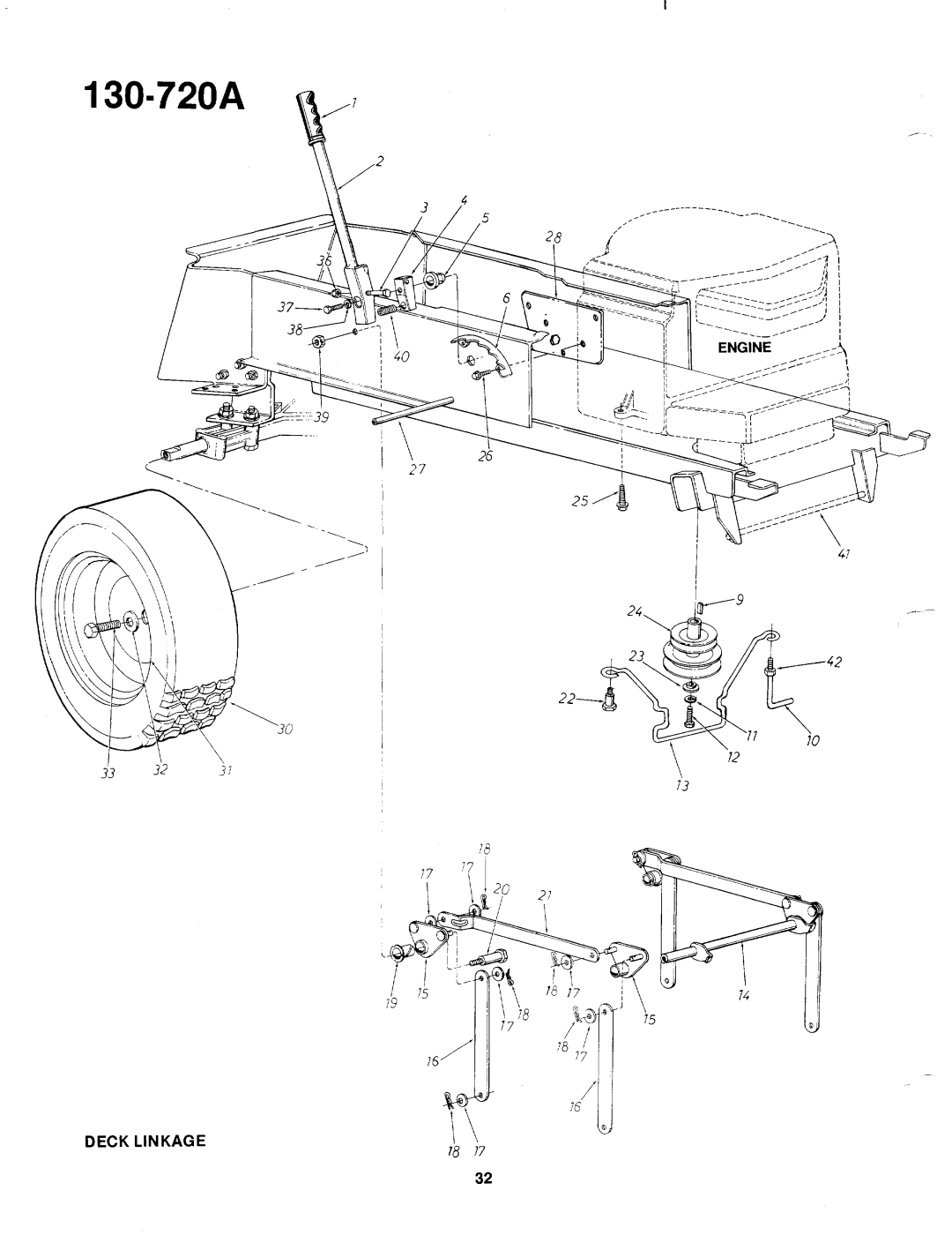 MTD 130-720A manual 