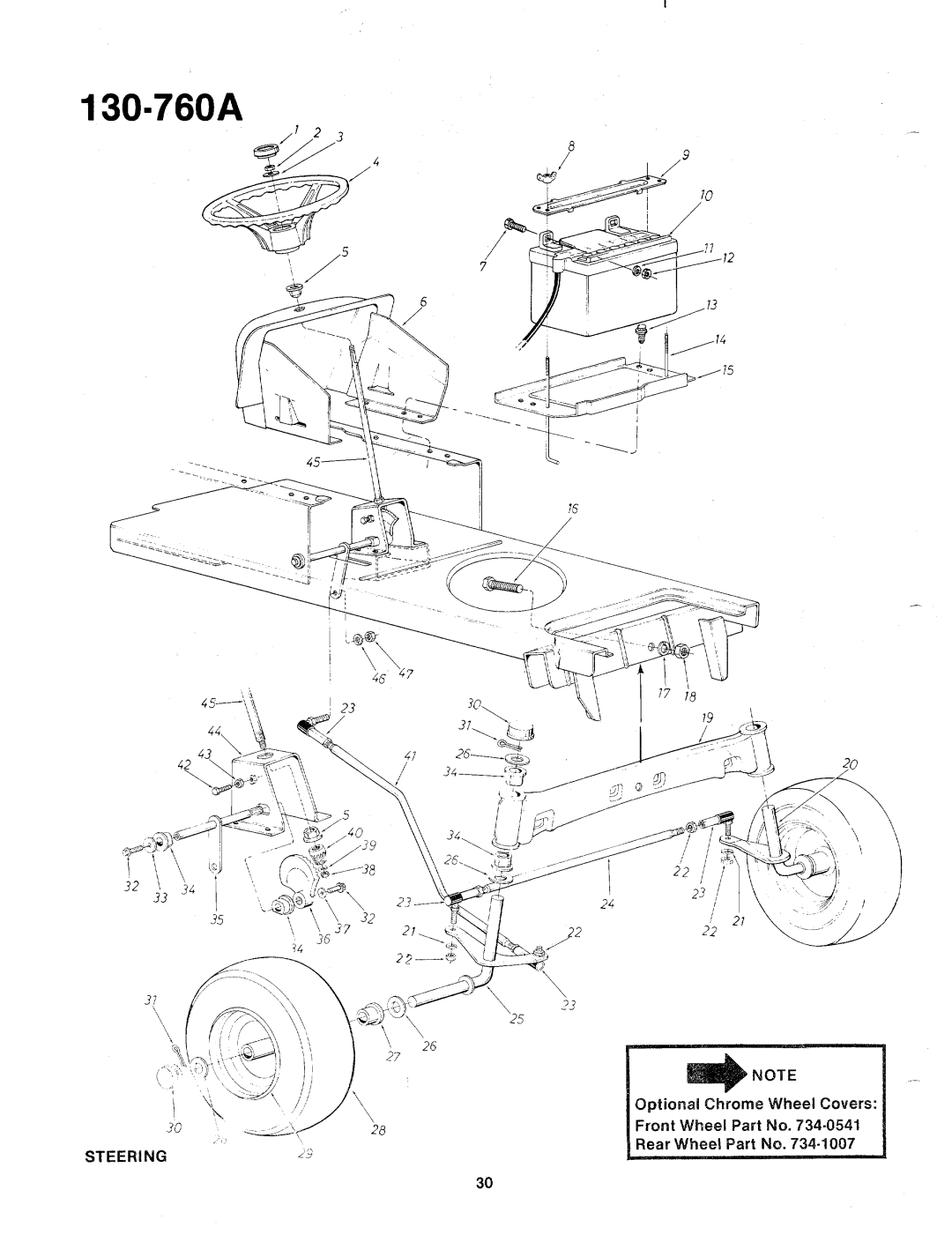 MTD 130-760A manual 