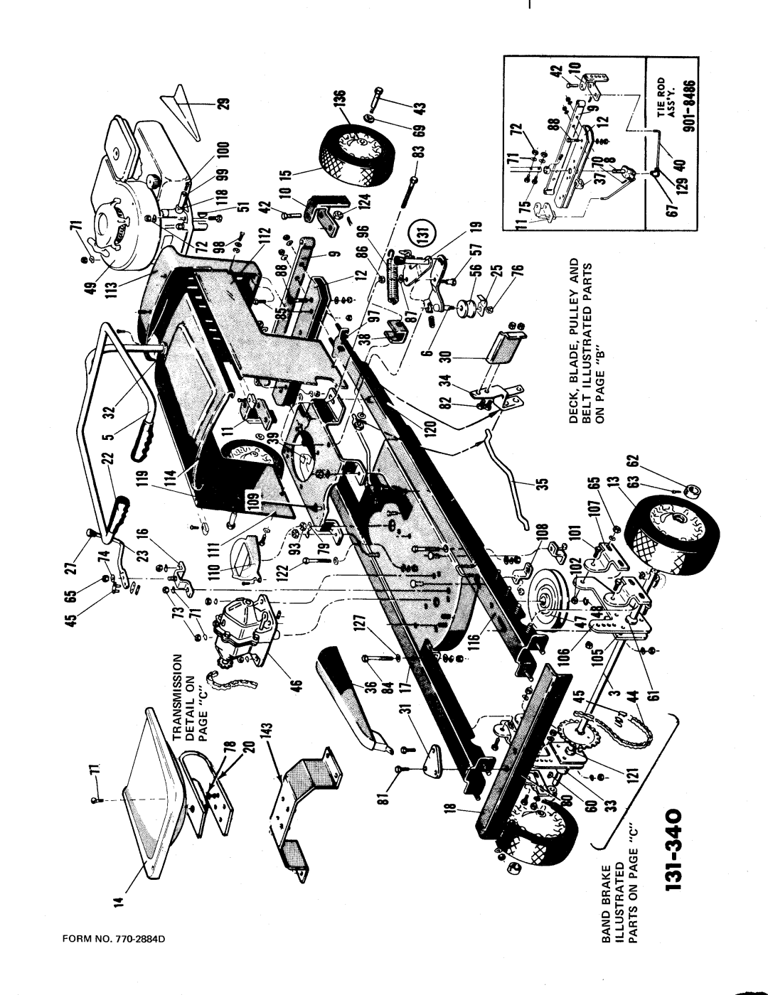 MTD 131-340 manual 