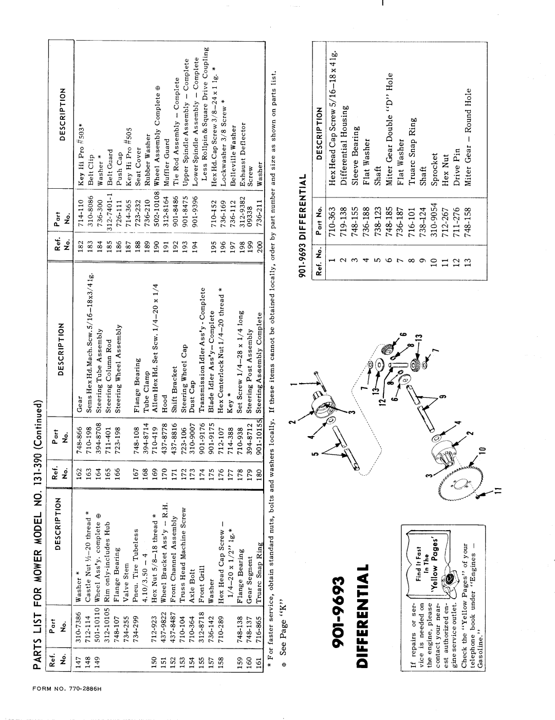 MTD 131-390 manual 