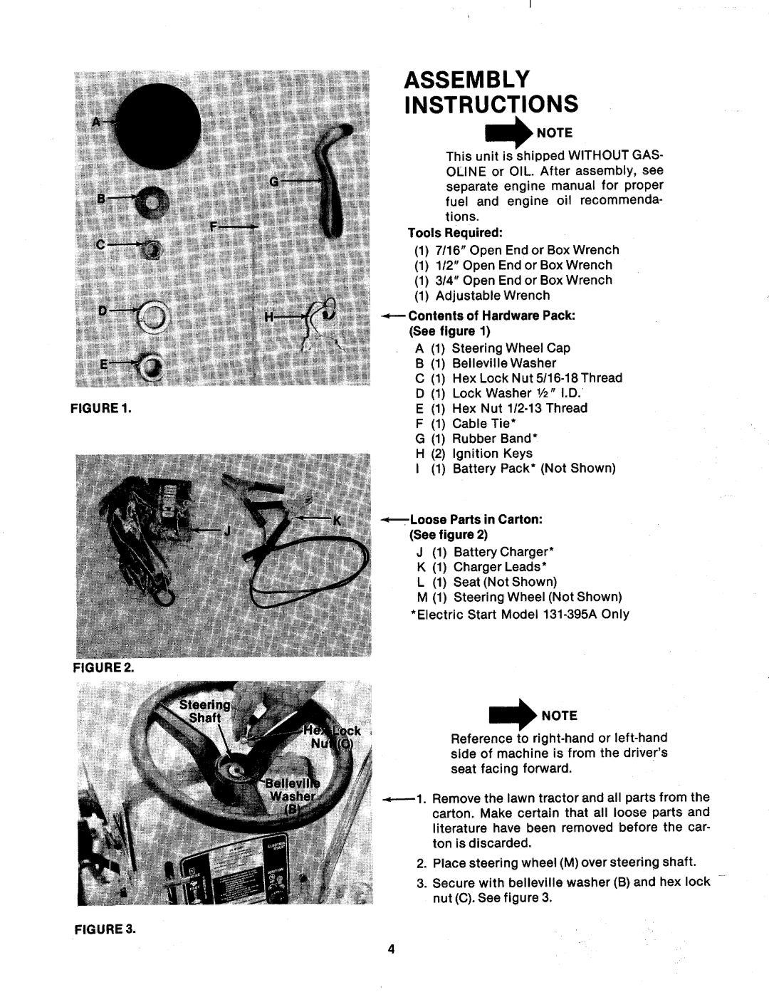 MTD 131-395A, 131-390A manual 