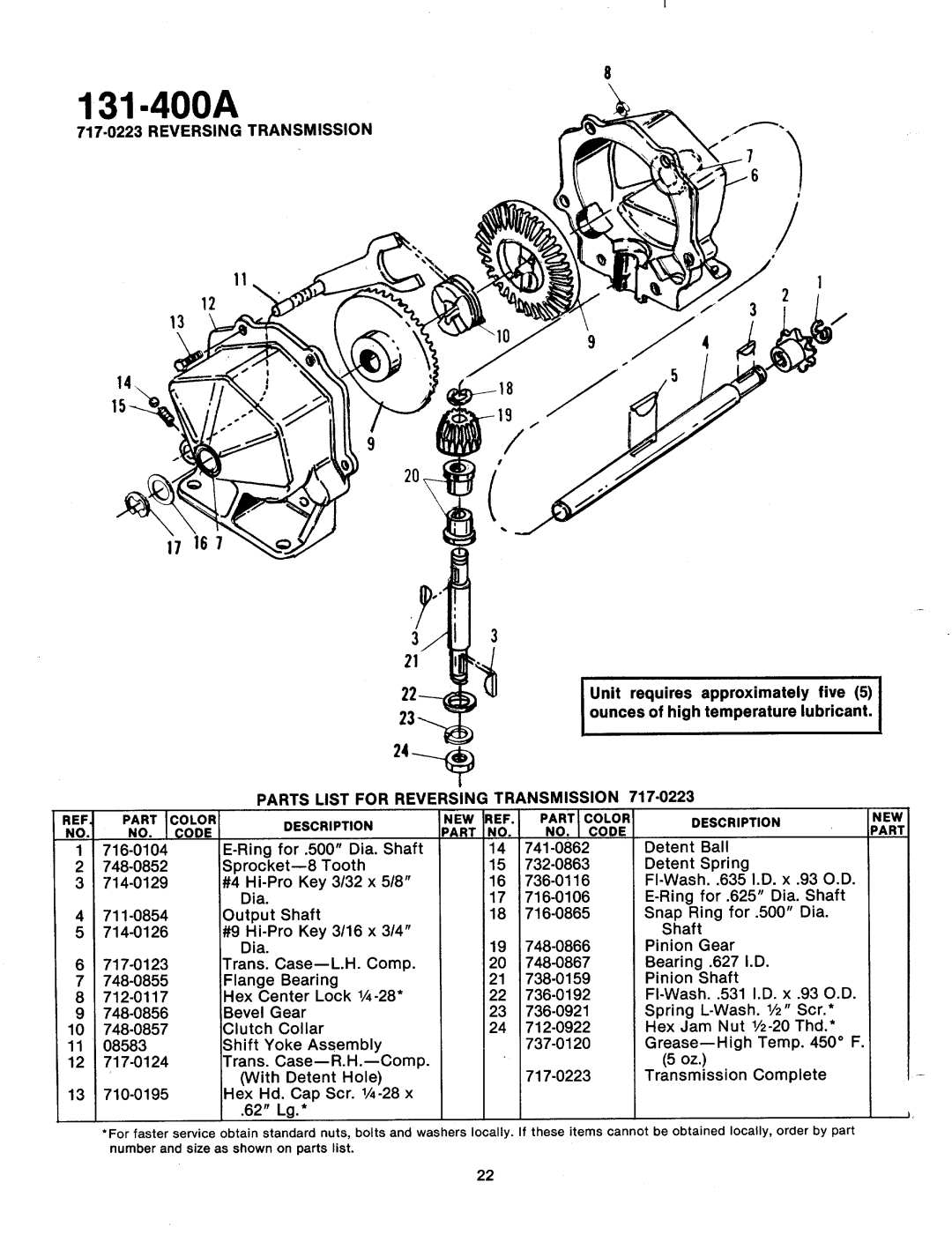 MTD 131-400A, 131-400-300 manual 