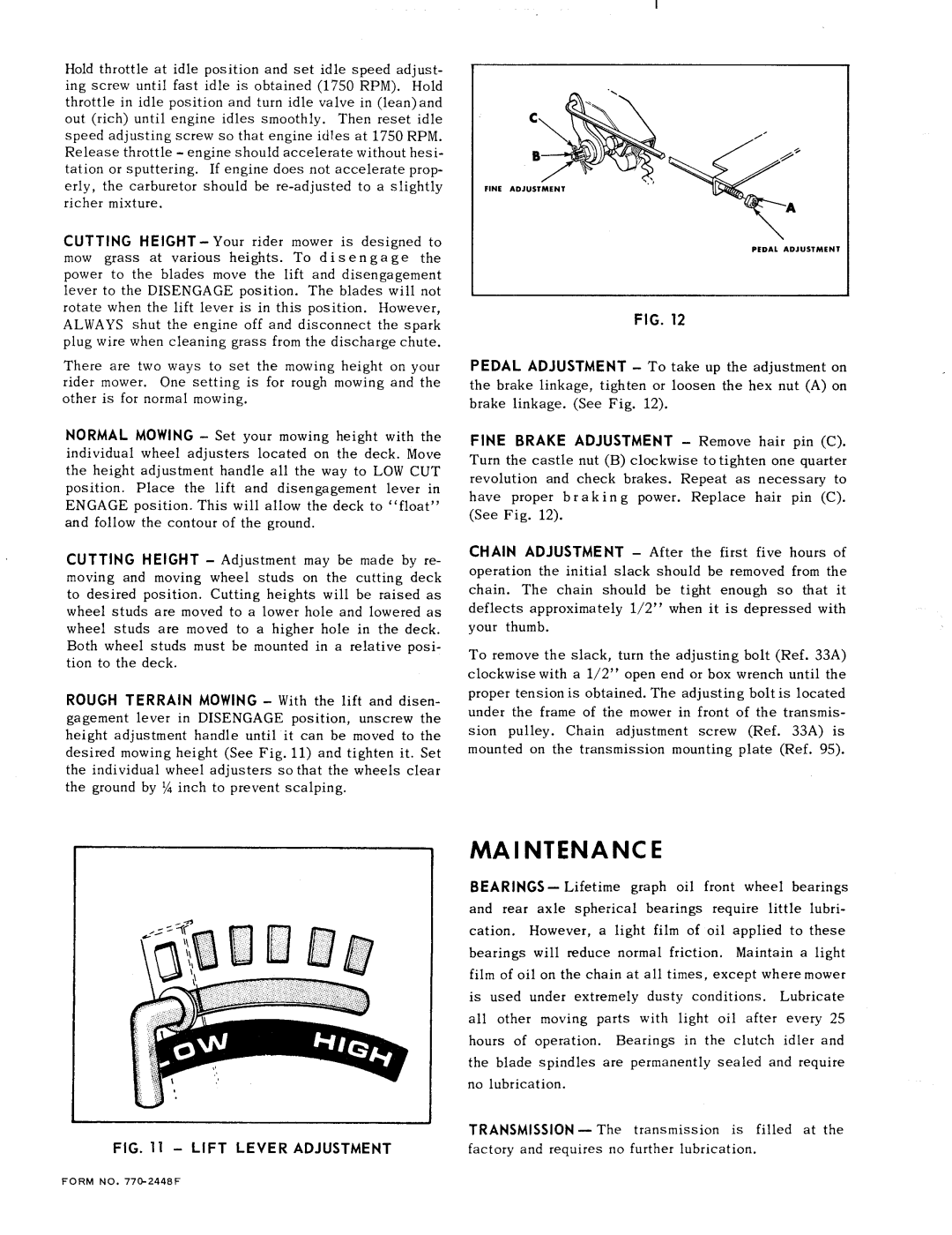 MTD 131-410 manual 