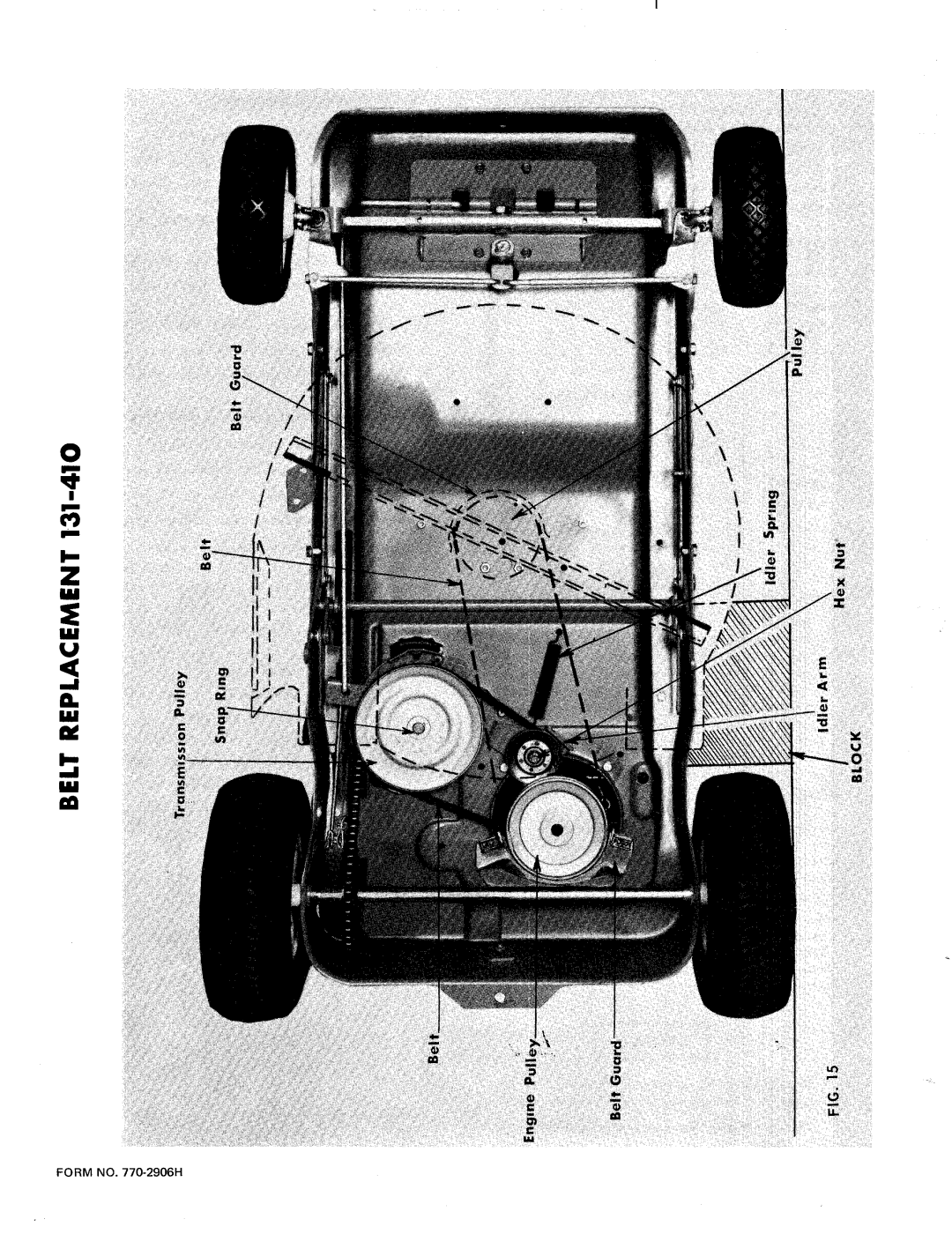 MTD 131-410 manual 