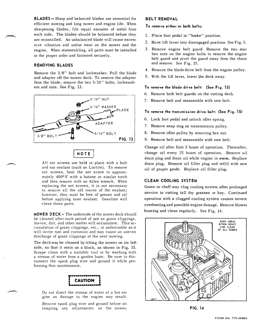 MTD 131-410 manual 