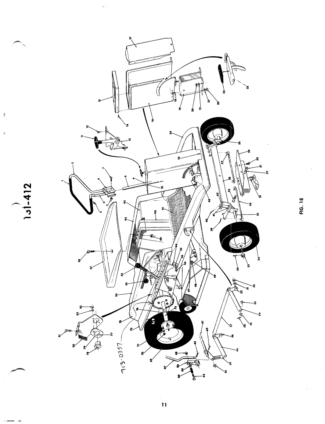 MTD 131-412 manual 