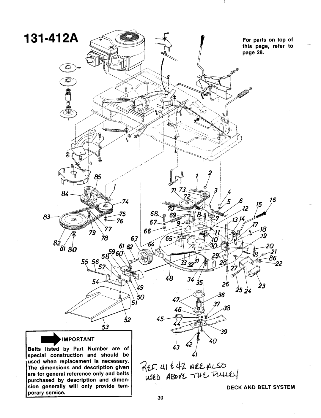 MTD 131-412A manual 