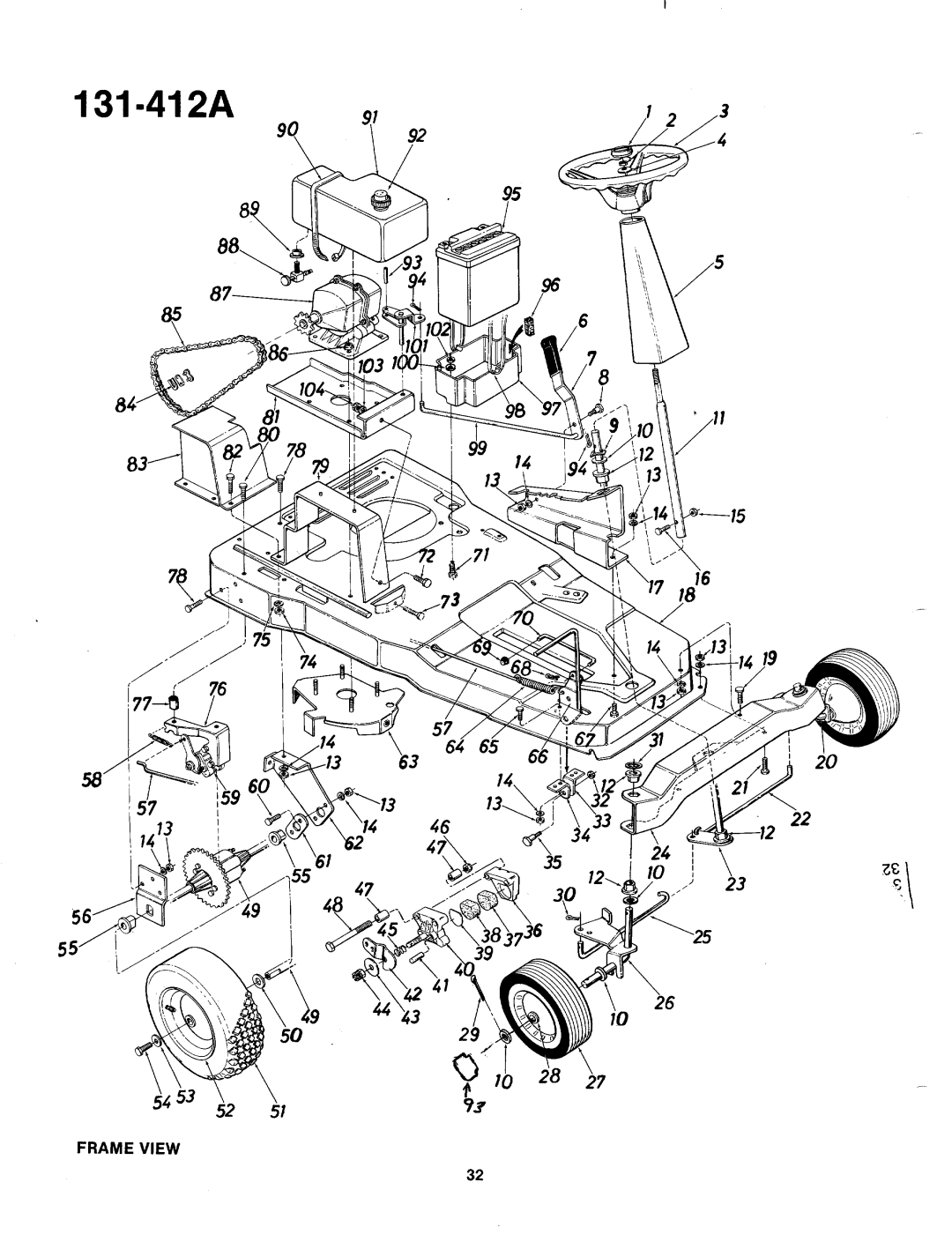 MTD 131-412A manual 