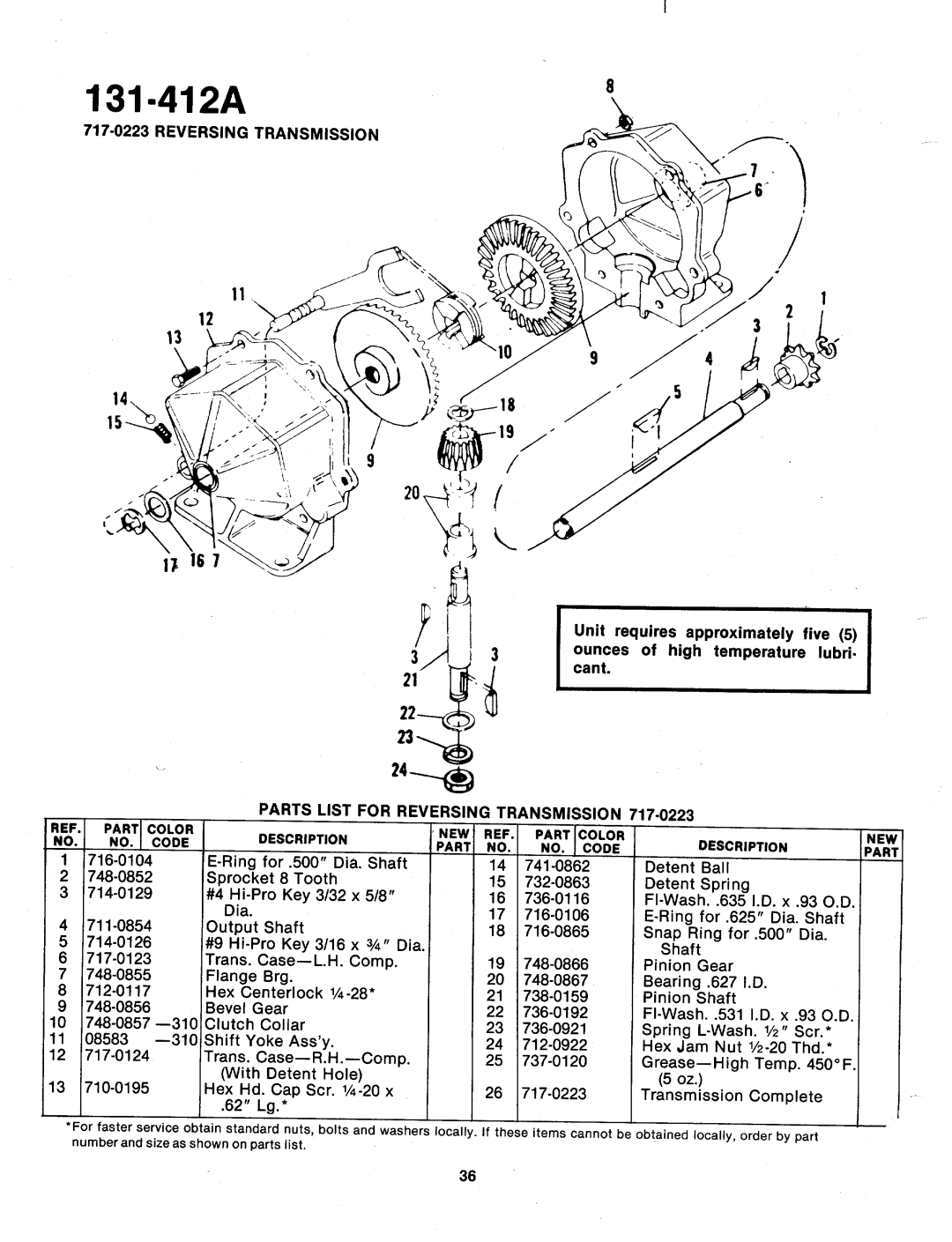 MTD 131-412A manual 