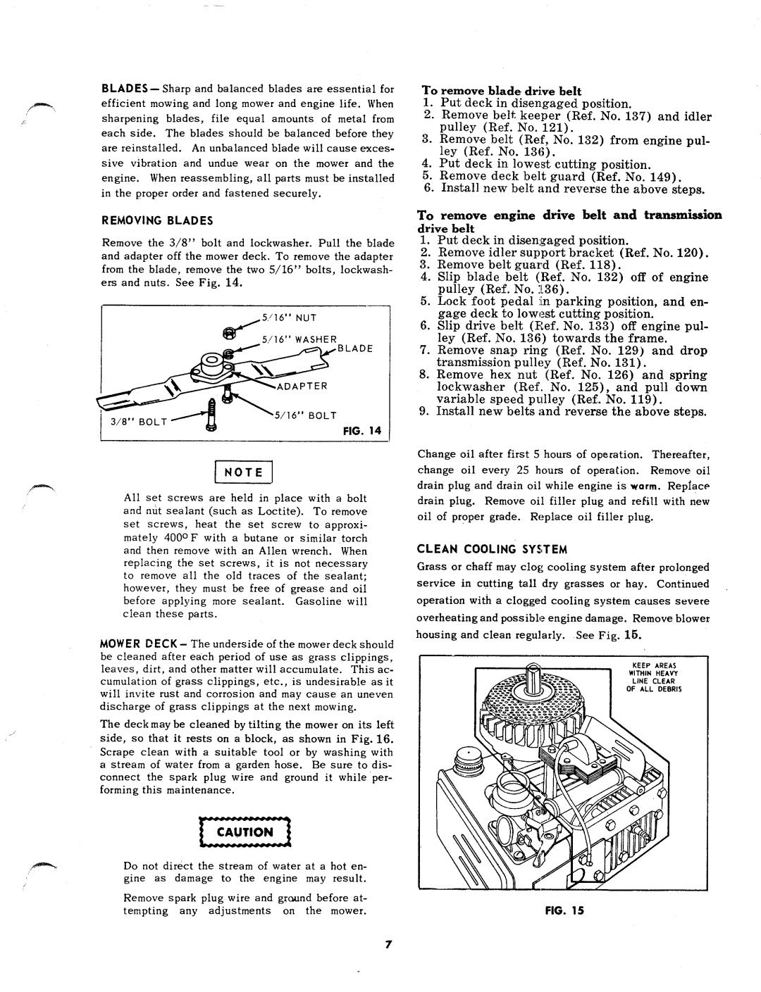 MTD 131-415 manual 