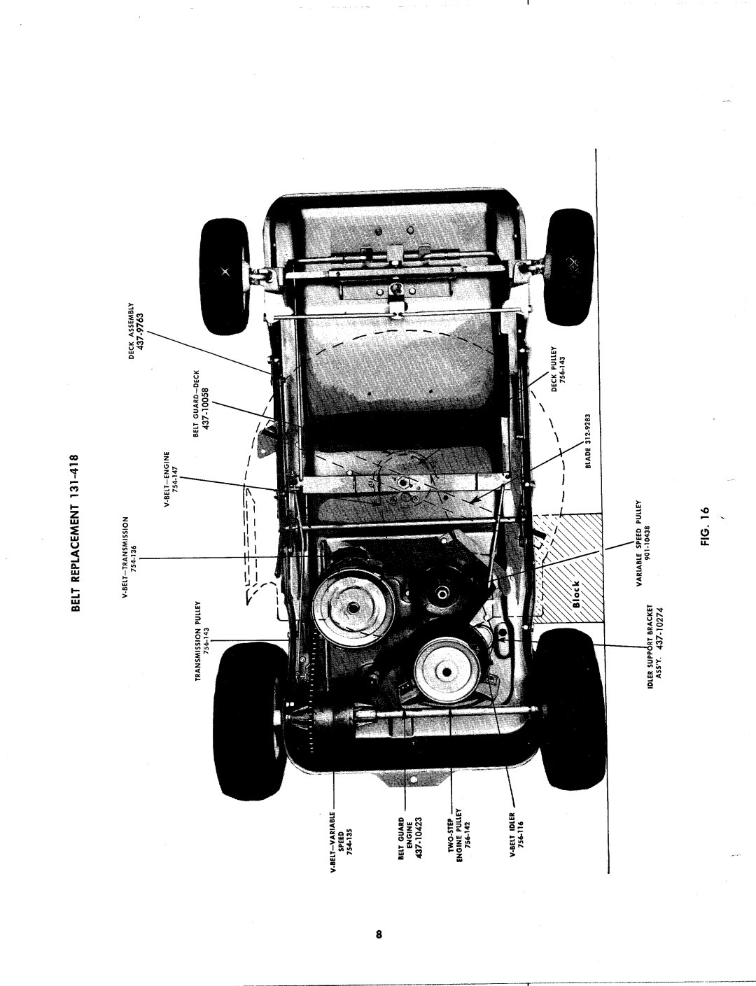 MTD 131-418 manual 