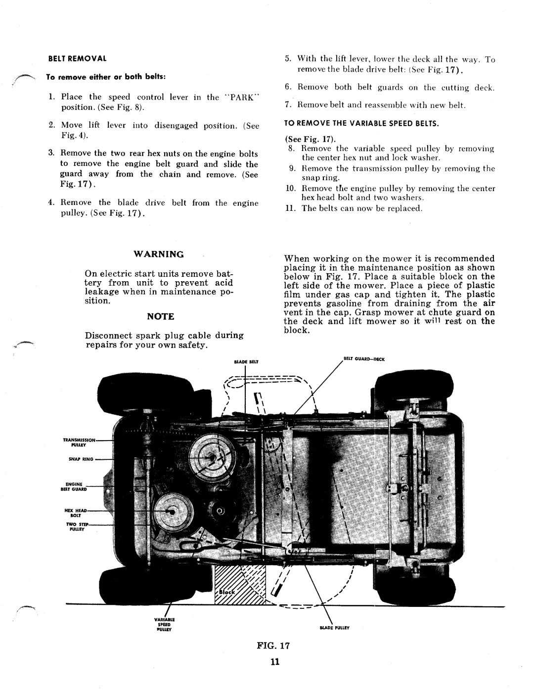 MTD 131-420, 131-430 manual 