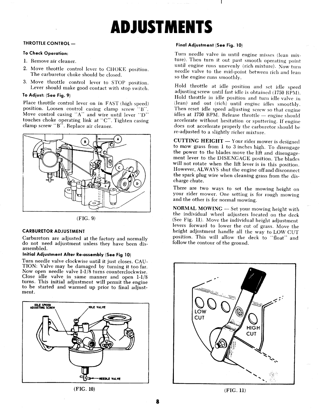 MTD 131-430, 131-420 manual 