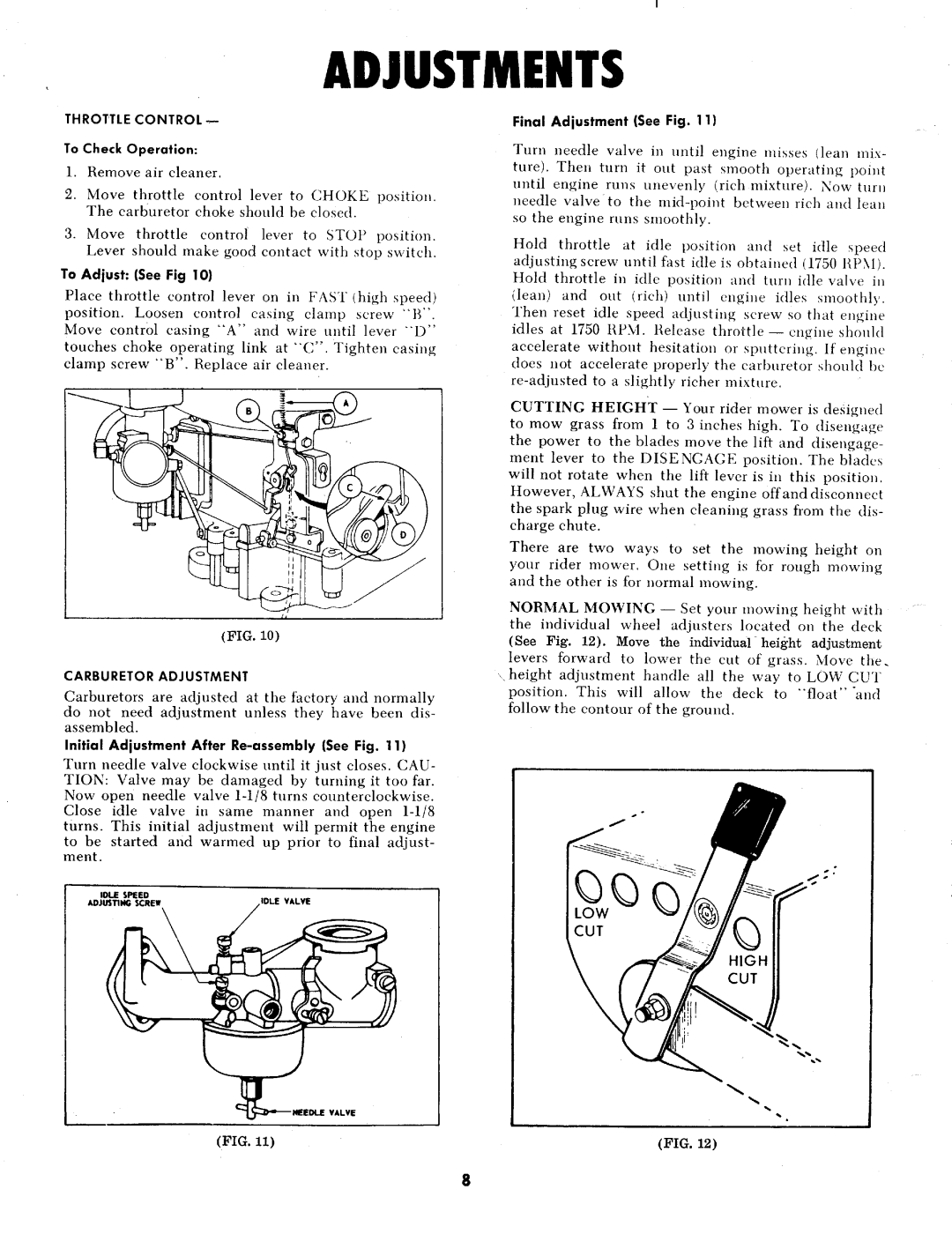 MTD 131-435, 131-425 manual 