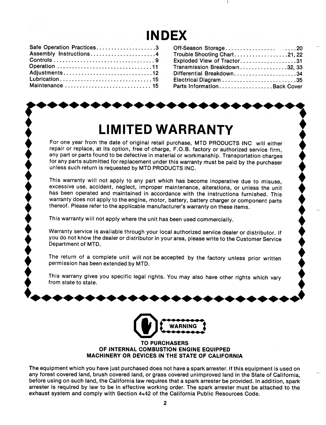 MTD 131-487A, 131-487-300 manual 