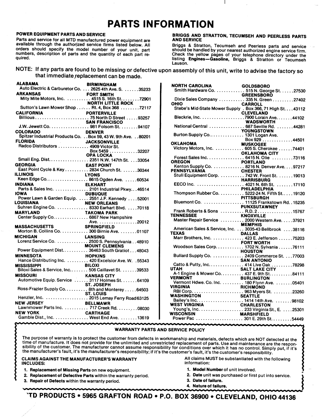 MTD 131-487A, 131-487-300 manual 