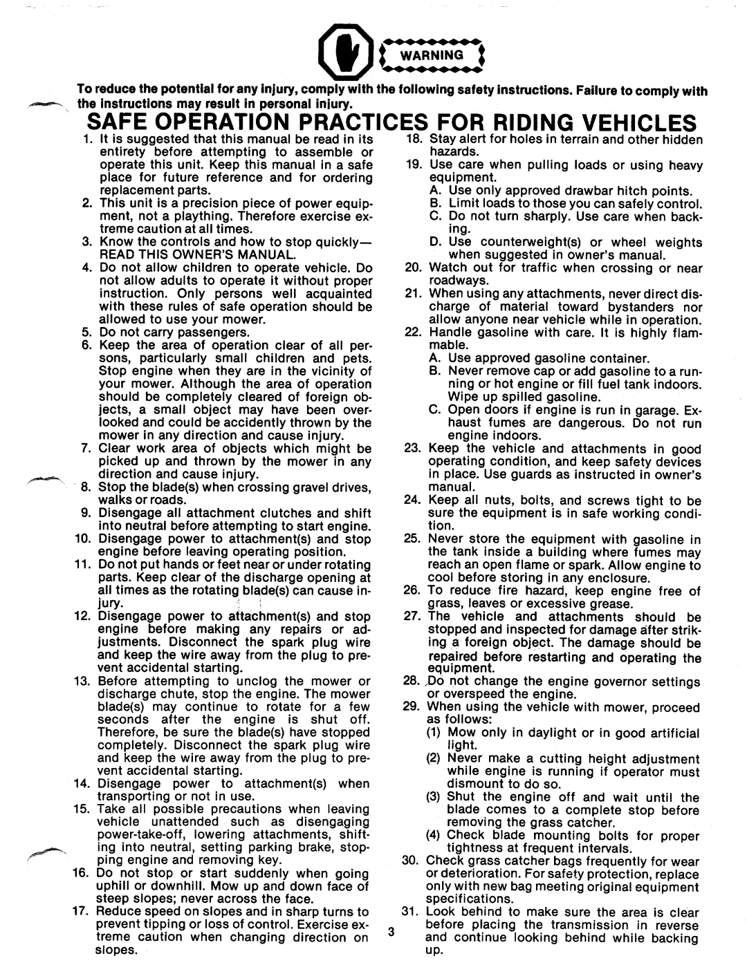 MTD 131-498A manual 