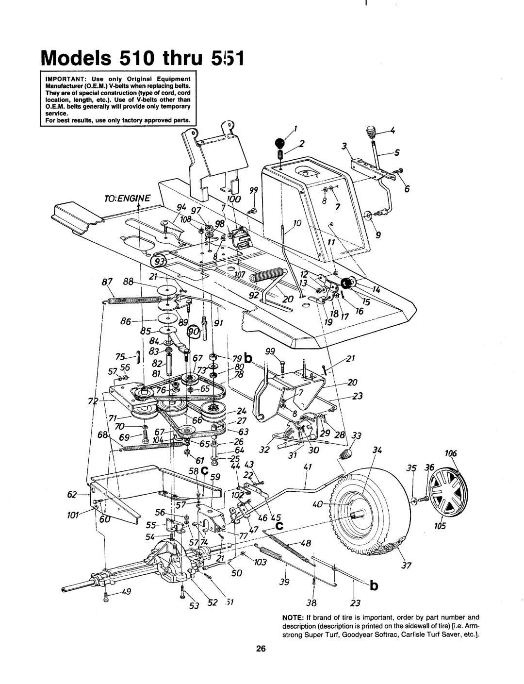 MTD 131-530-000, 131-511-000, 131-510-000, 131-520-000, 131-550-000, 131-551-000, 131-521-000, 131-531-000 manual 