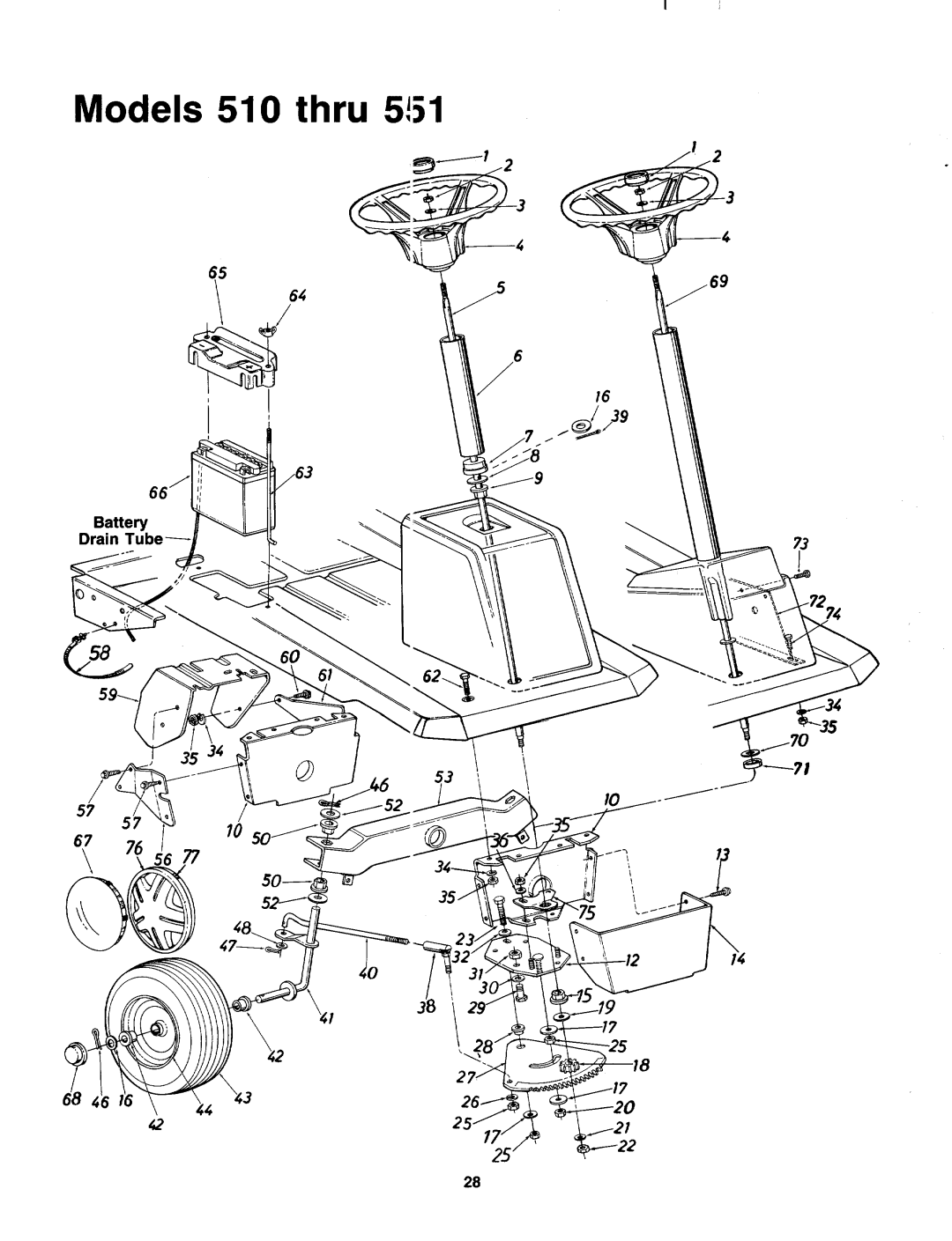 MTD 131-550-000, 131-511-000, 131-510-000, 131-530-000, 131-520-000, 131-551-000, 131-521-000, 131-531-000 manual 