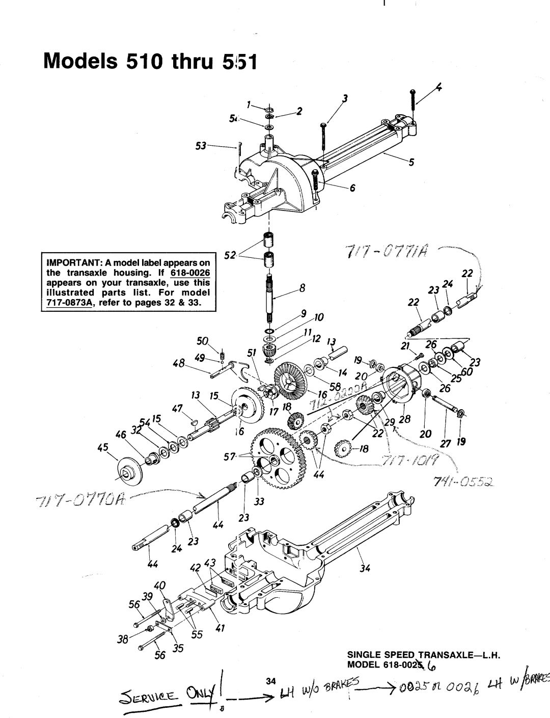 MTD 131-530-000, 131-511-000, 131-510-000, 131-520-000, 131-550-000, 131-551-000, 131-521-000, 131-531-000 manual 