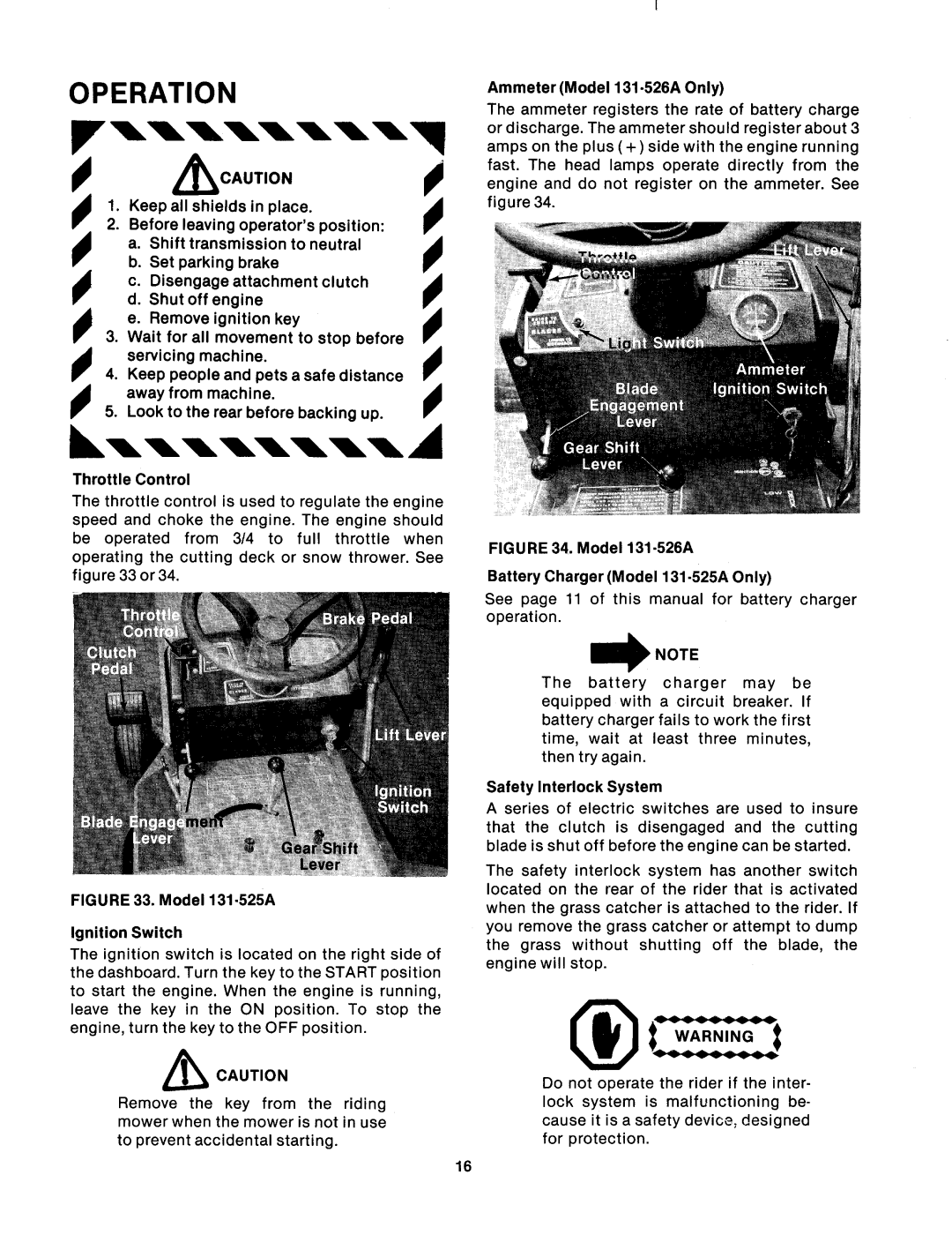 MTD 131-525A, 131-526A manual 