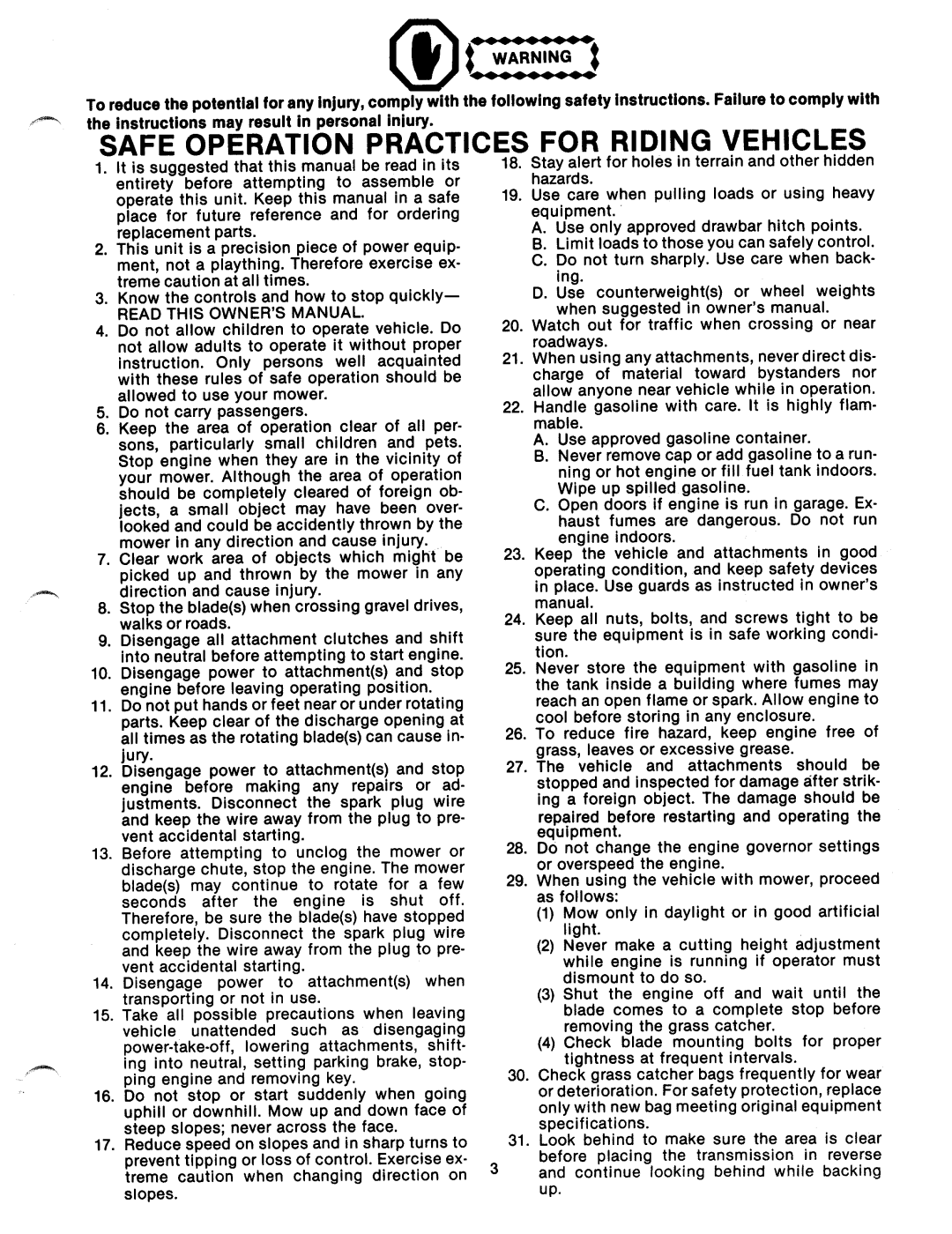 MTD 131-526A, 131-525A manual 