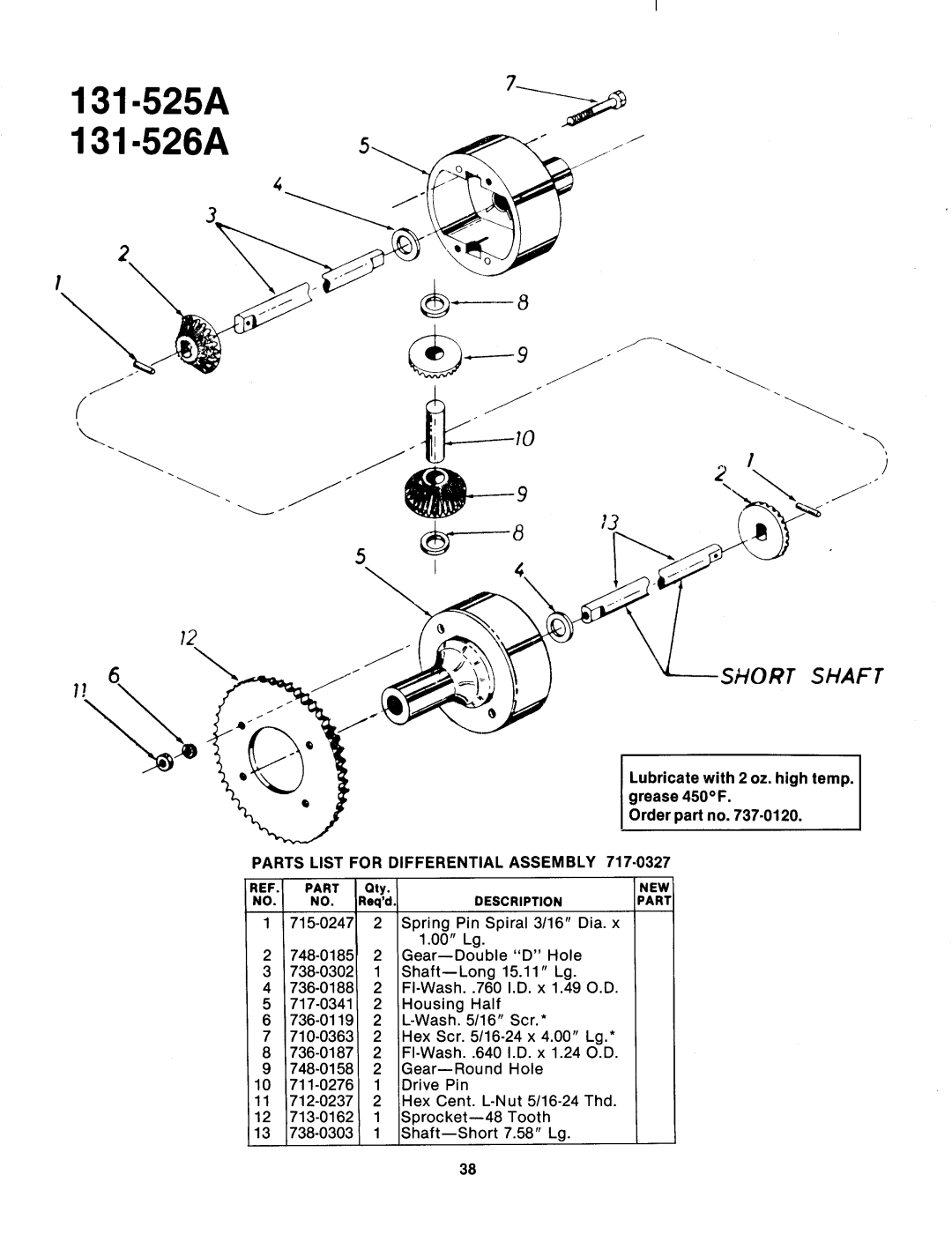 MTD 131-525A, 131-526A manual 