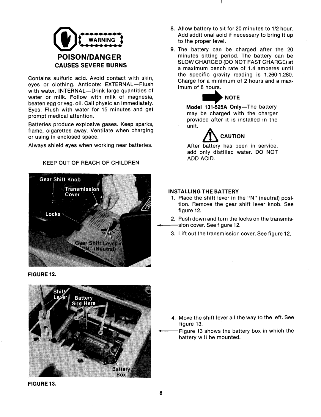 MTD 131-525A, 131-526A manual 