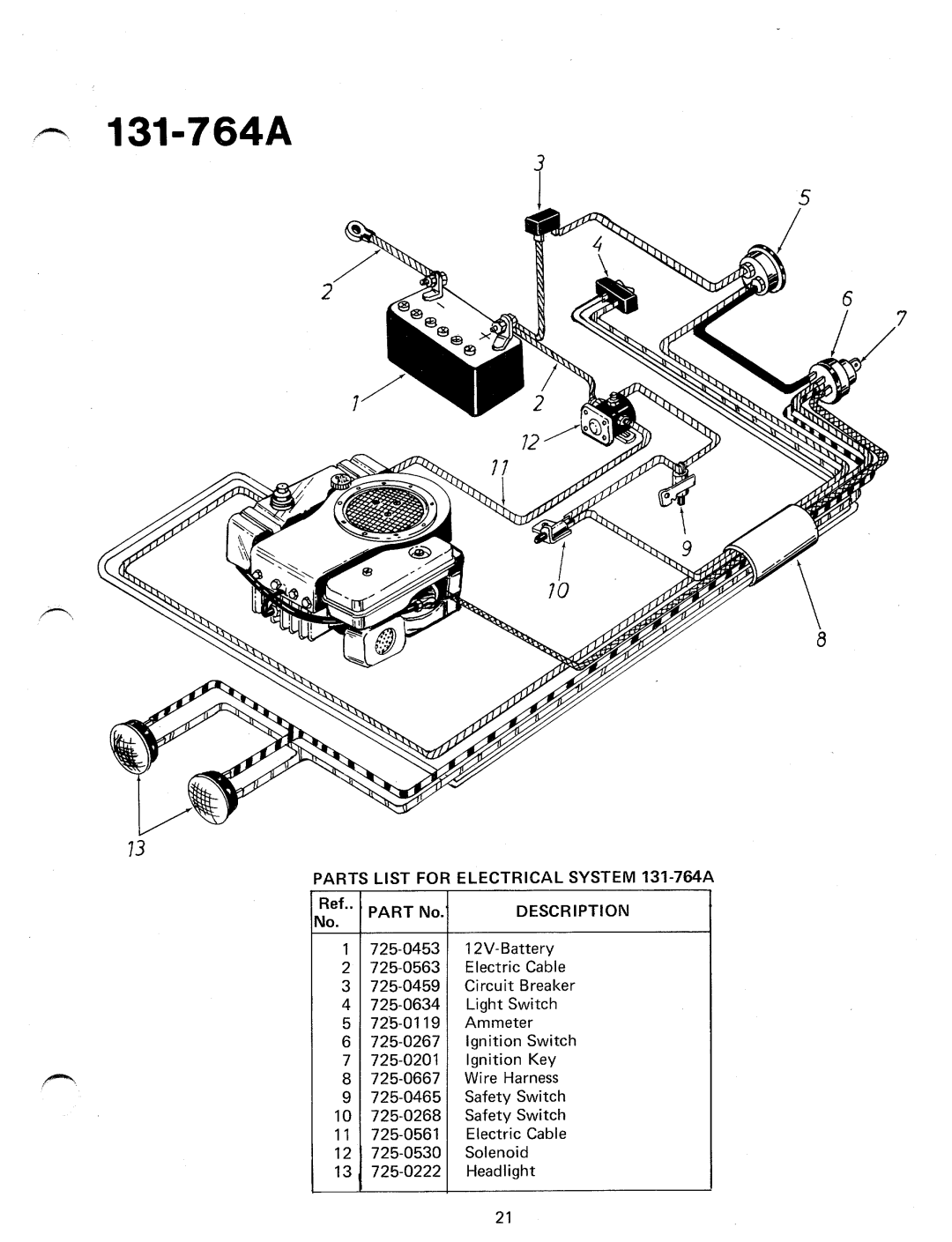 MTD 131-764A manual 