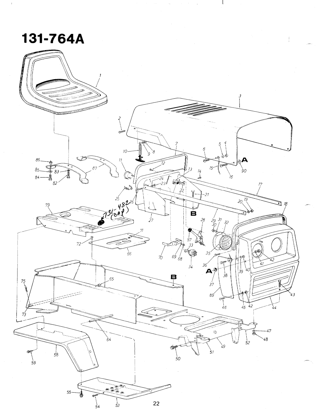 MTD 131-764A manual 