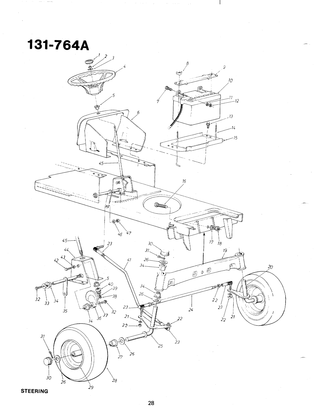 MTD 131-764A manual 