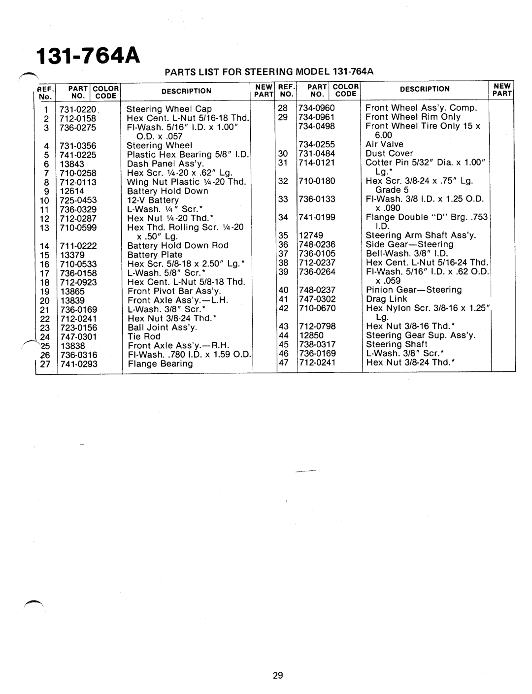 MTD 131-764A manual 