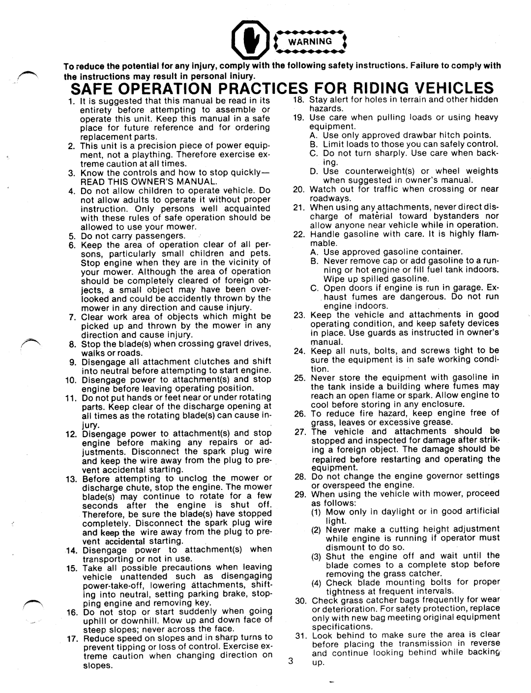 MTD 131-764A manual 