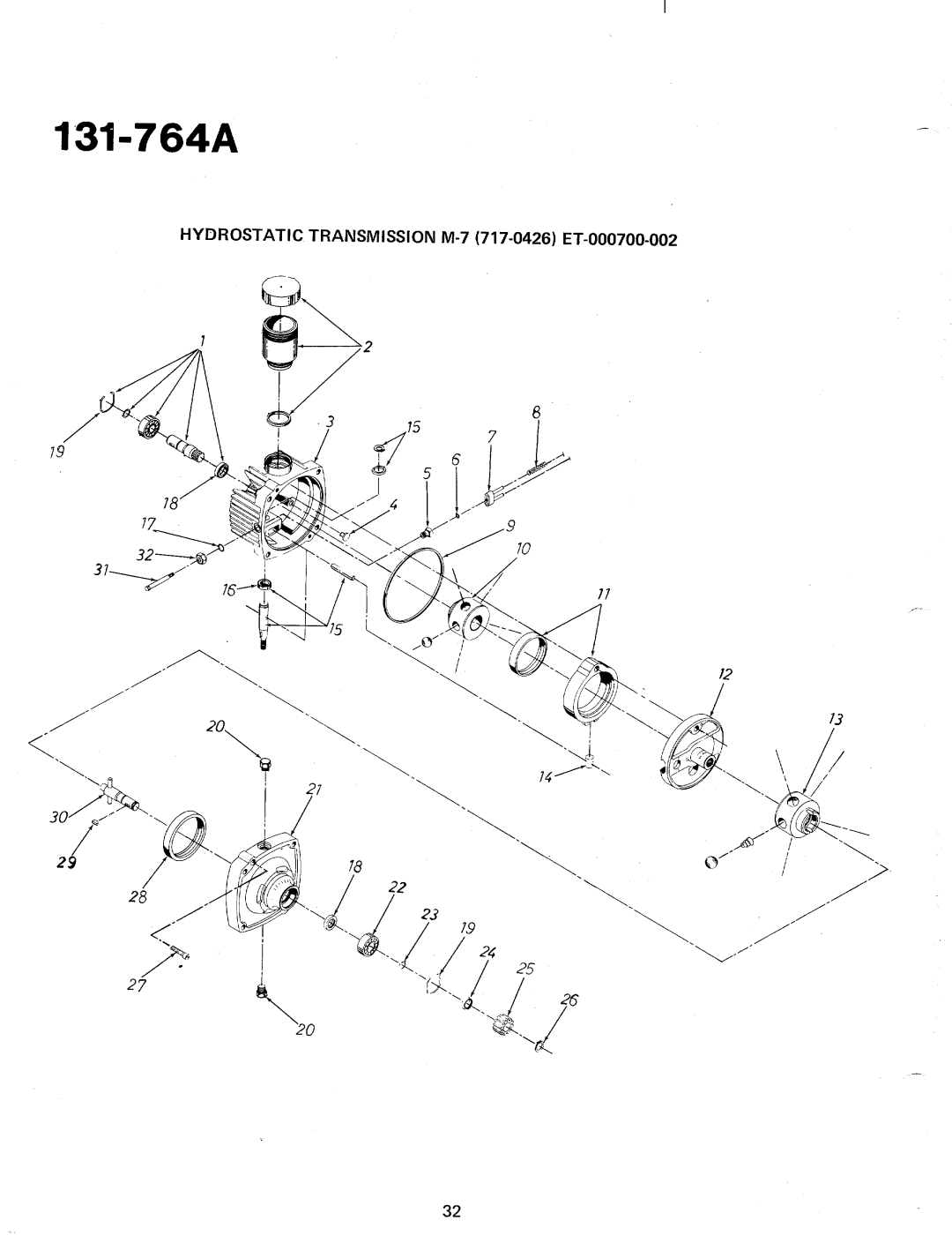 MTD 131-764A manual 