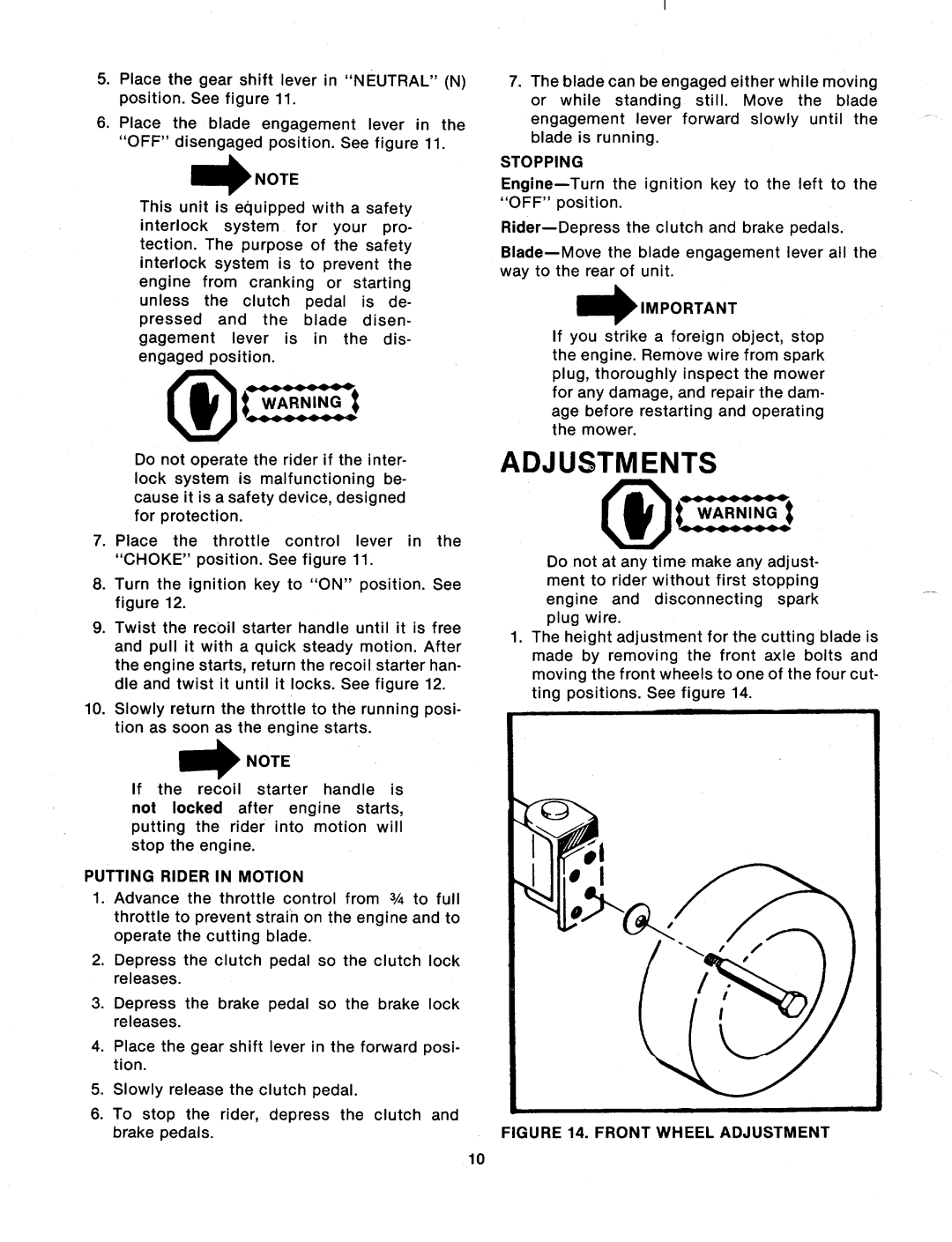 MTD 132-360A manual 