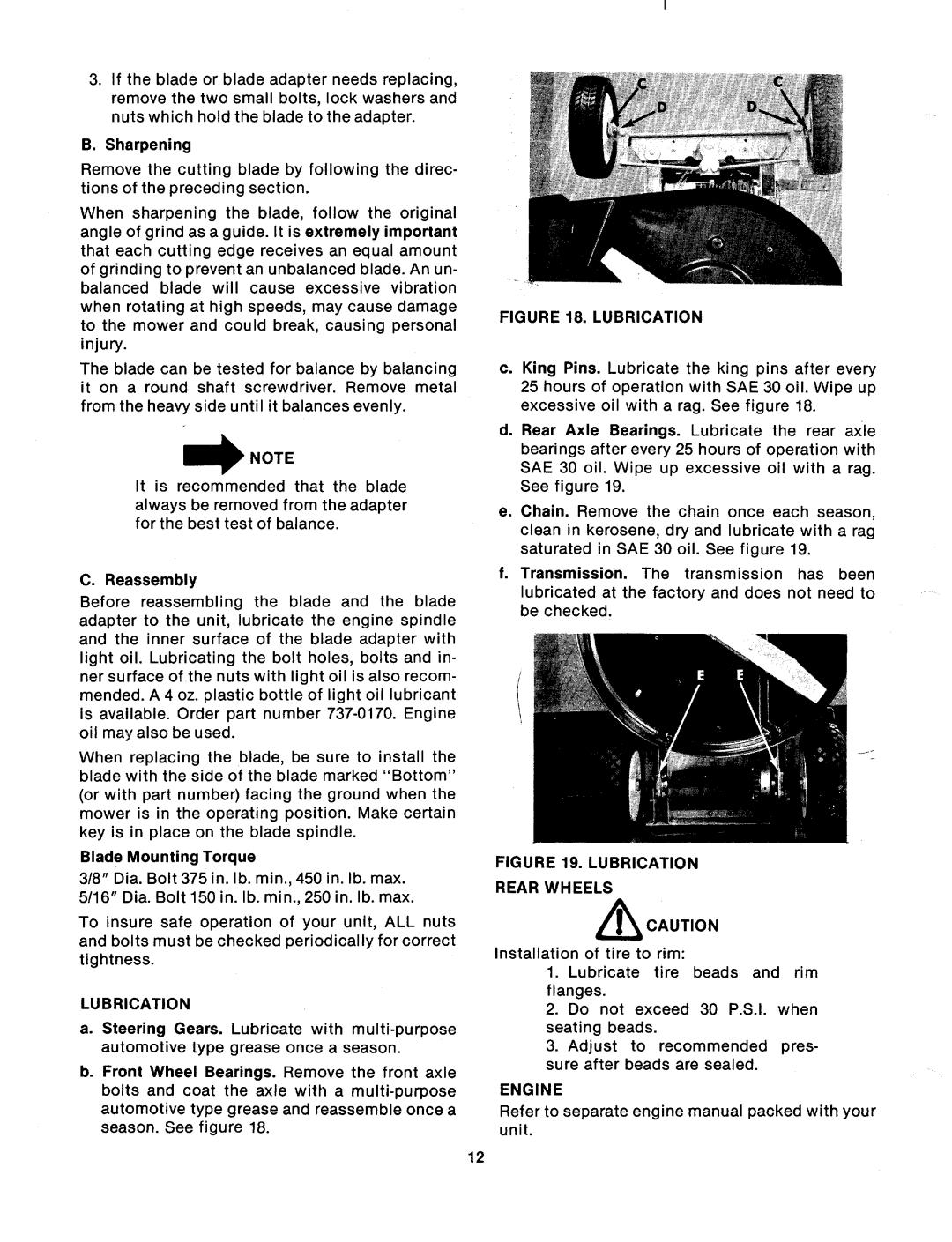 MTD 132-360A manual 