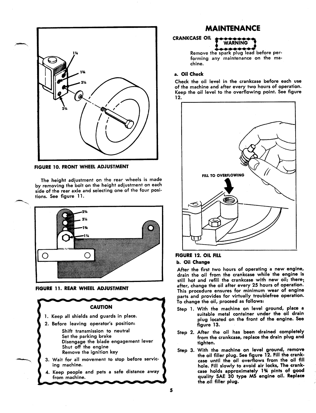 MTD 132-360, 132-365 manual 