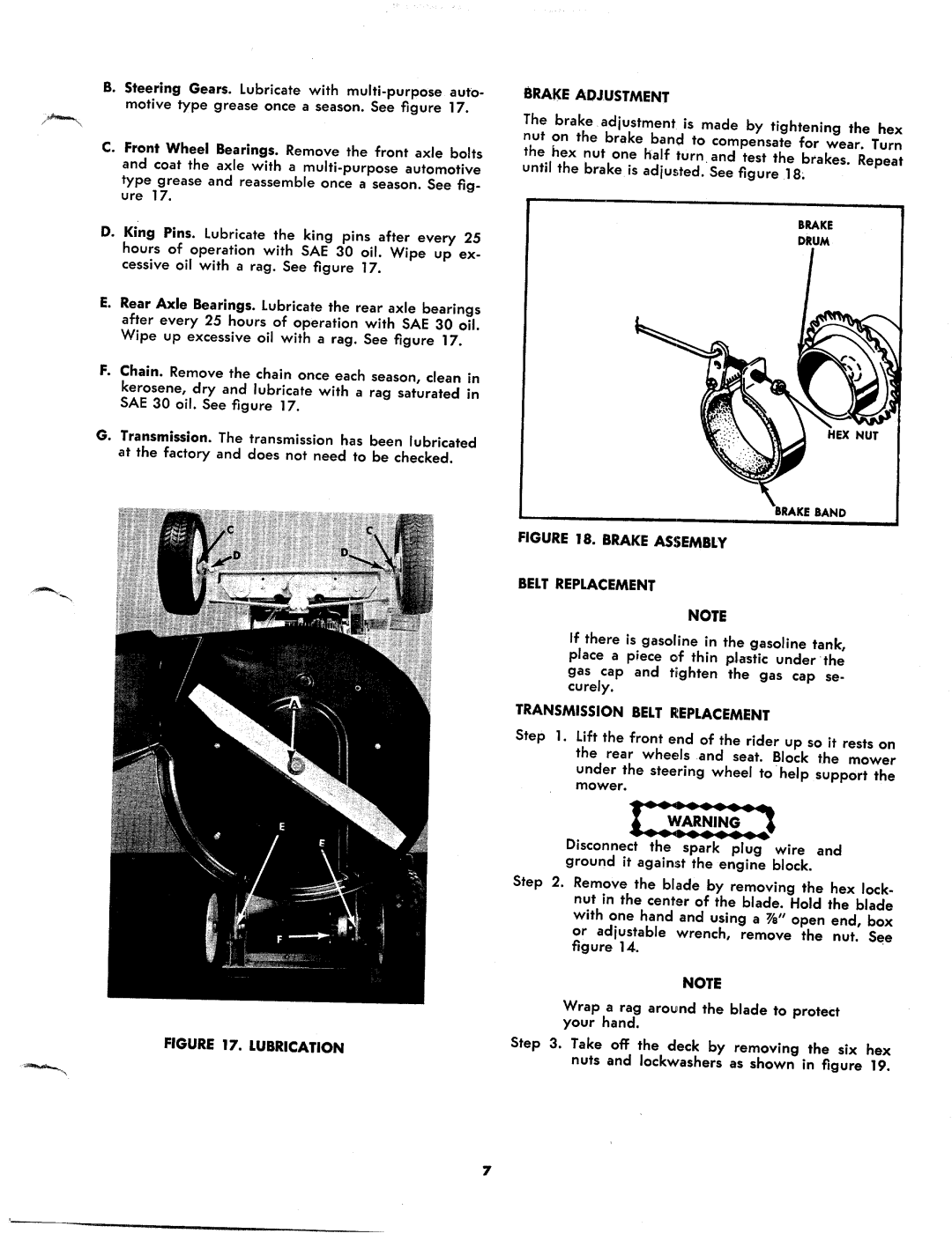 MTD 132-360, 132-365 manual 