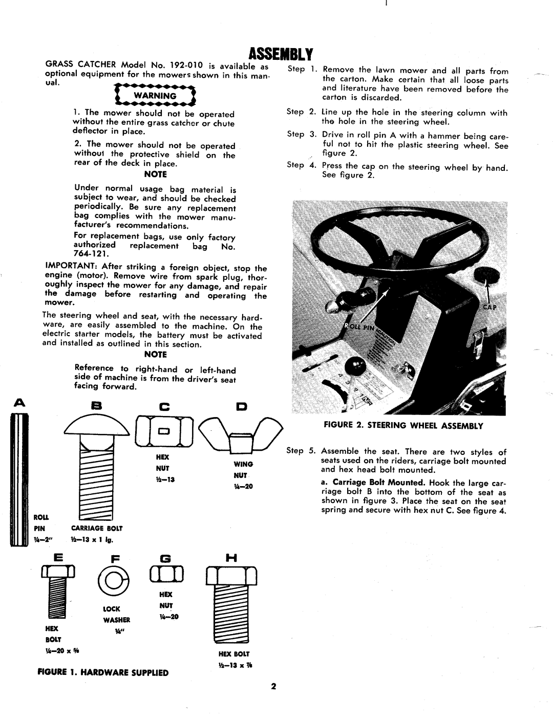 MTD 132-395, 132-385, 132-392, 132-380, 132-390 manual 