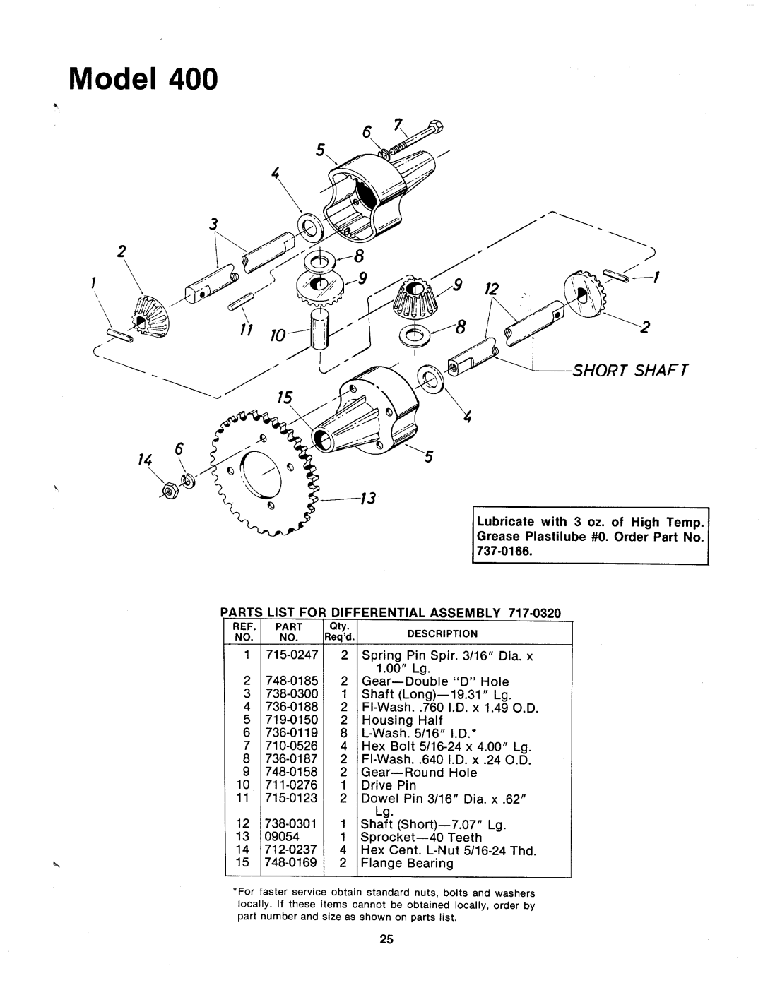 MTD 132-400A, 132-400-300 manual 