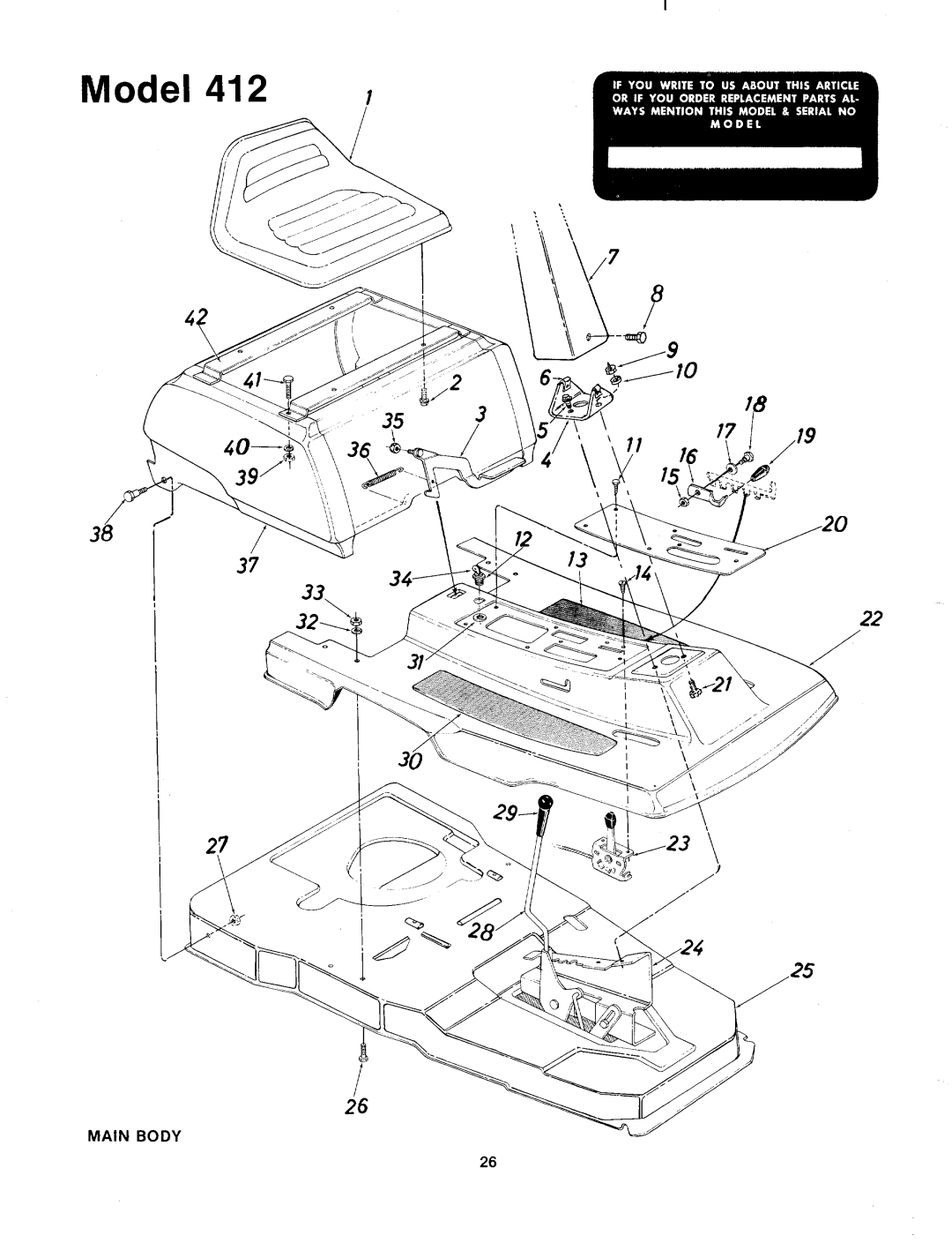 MTD 132-412A manual 