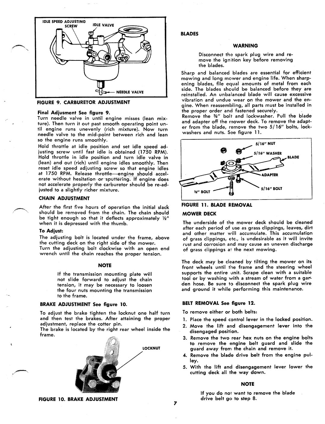 MTD 132-425, 132-435 manual 