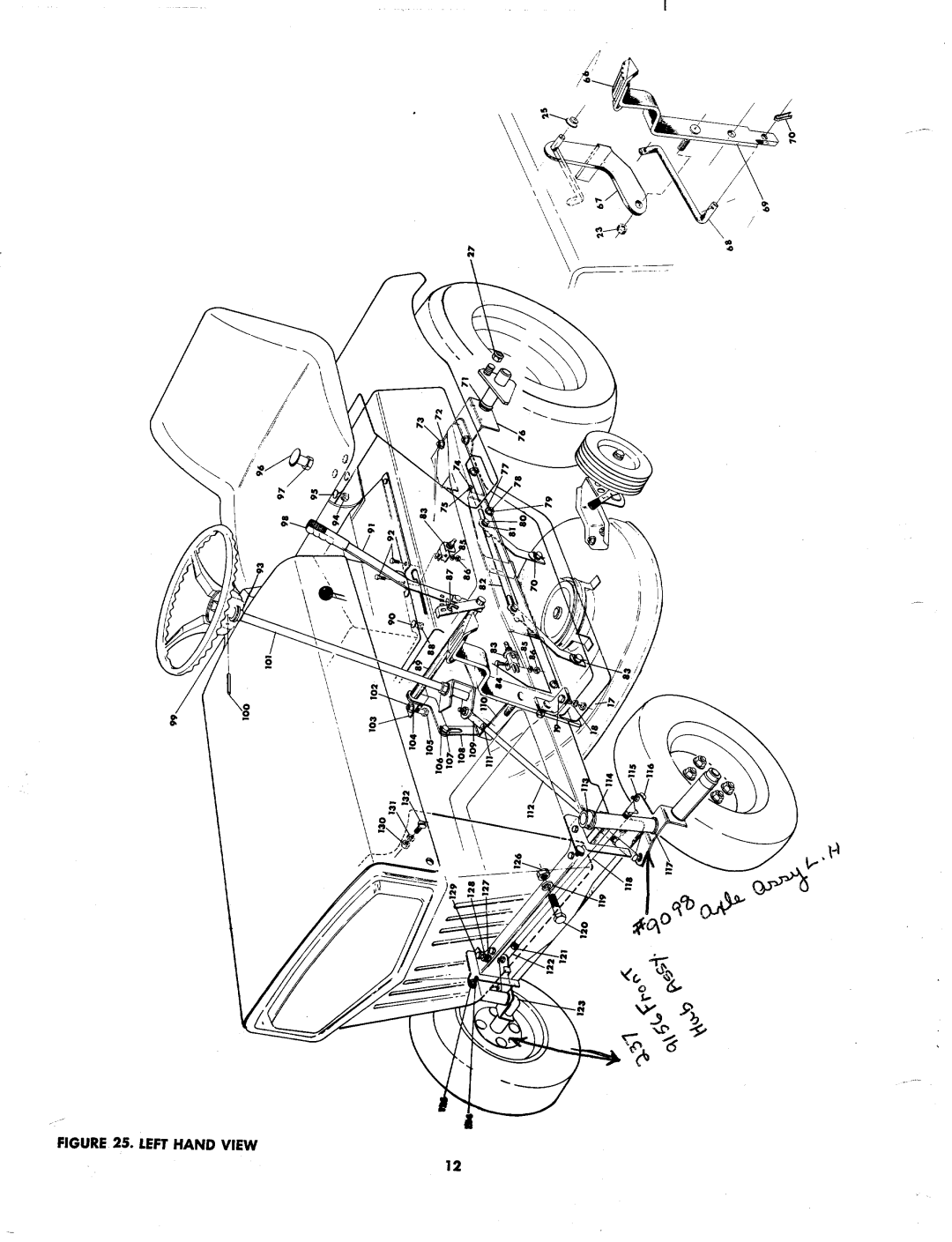 MTD 132-460, 132-470, 132-465, 132-475 manual 