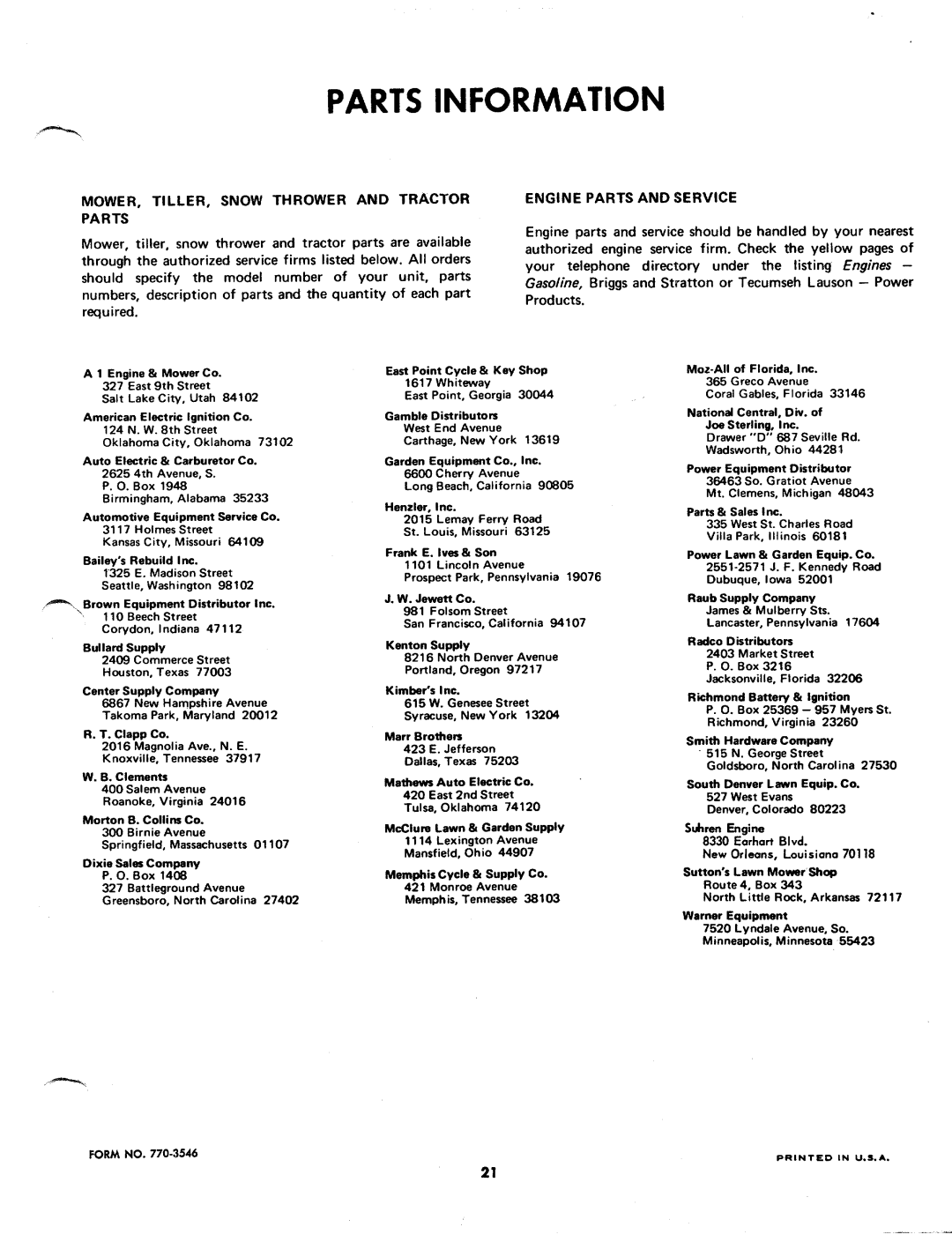 MTD 132-470, 132-460, 132-465, 132-475 manual 