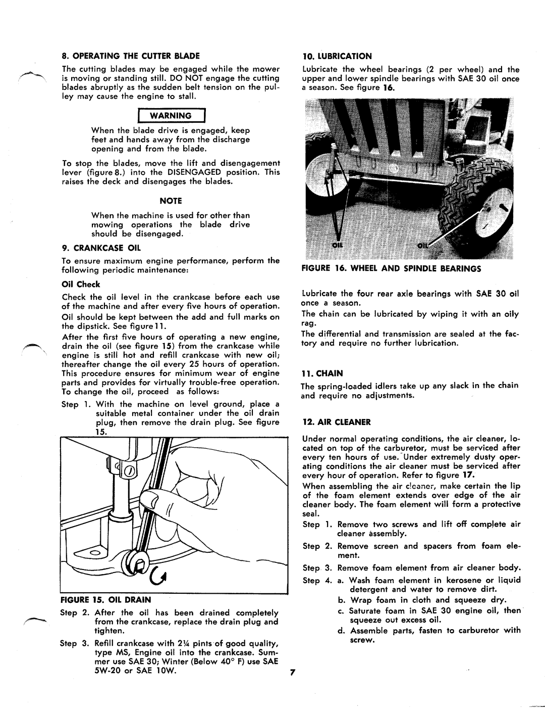 MTD 132-475, 132-460, 132-470, 132-465 manual 